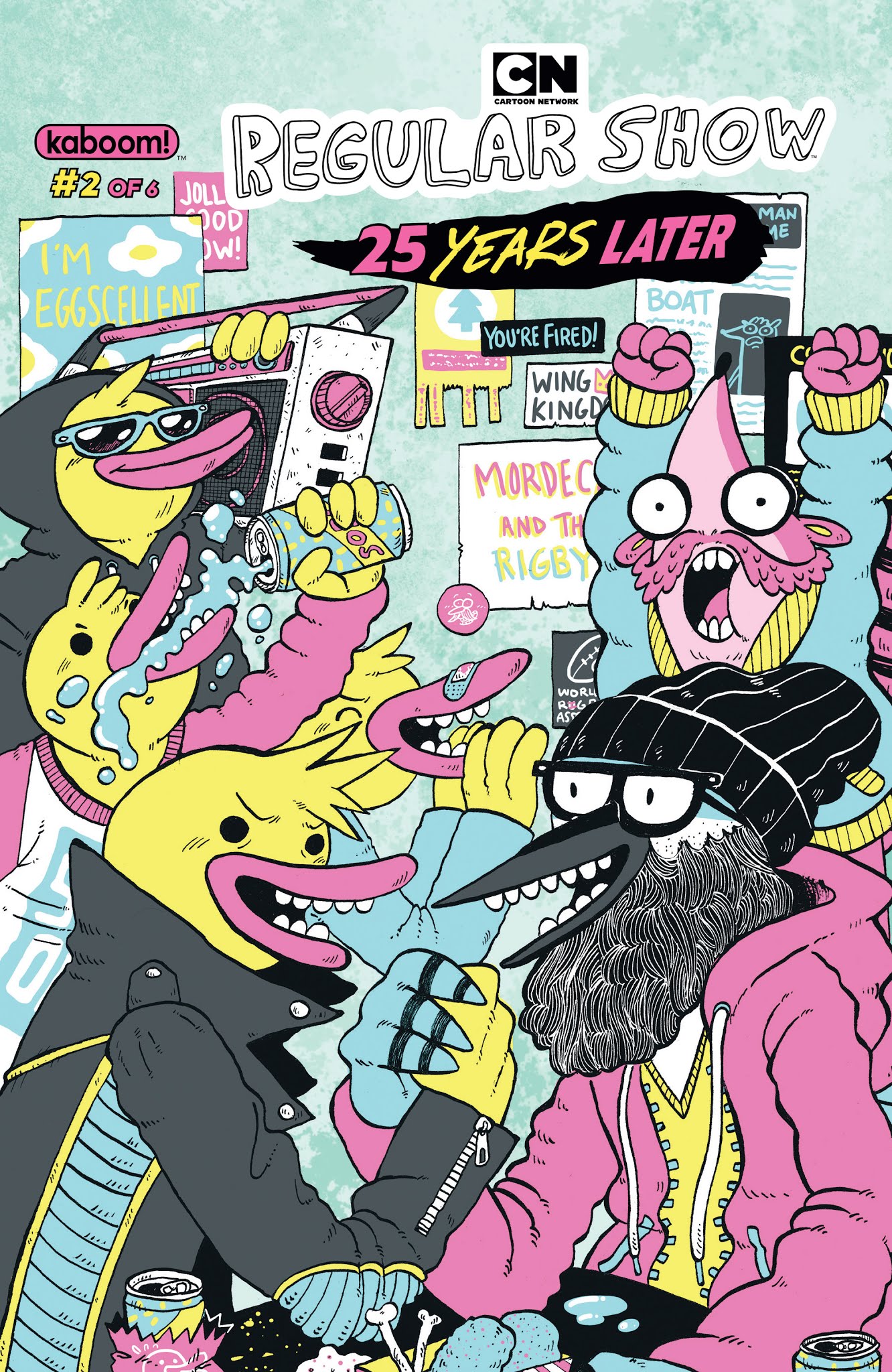 Read online Regular Show: 25 Years Later comic -  Issue #2 - 1