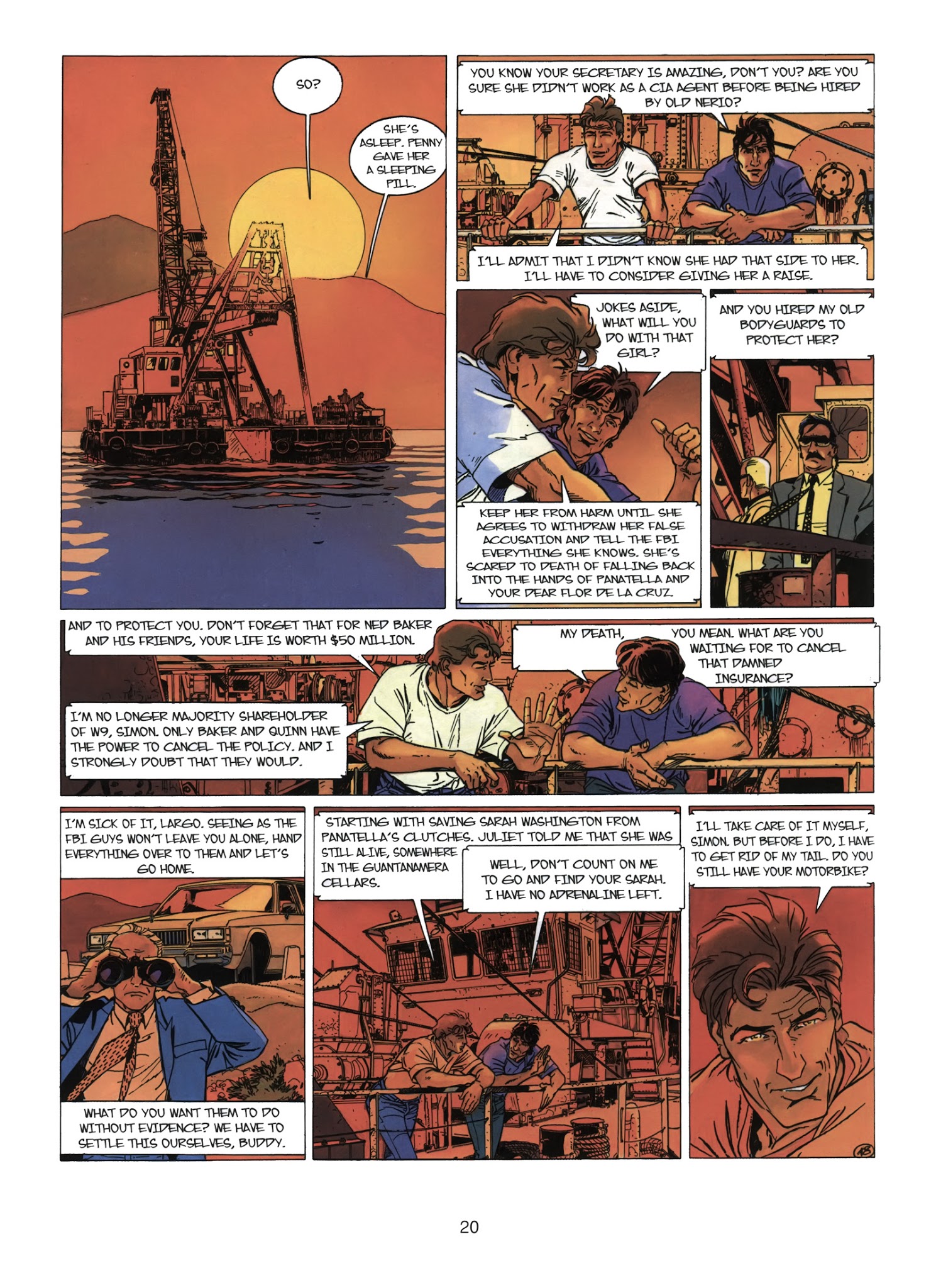 Read online Largo Winch comic -  Issue # TPB 8 - 22
