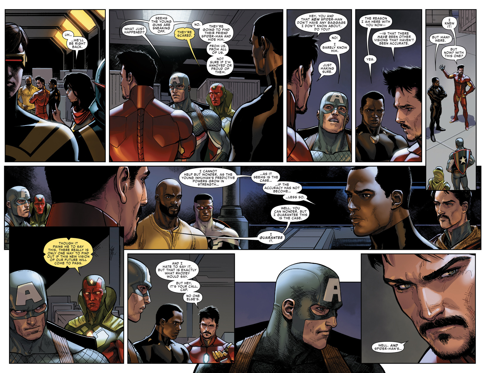 Read online Civil War II comic -  Issue #6 - 21