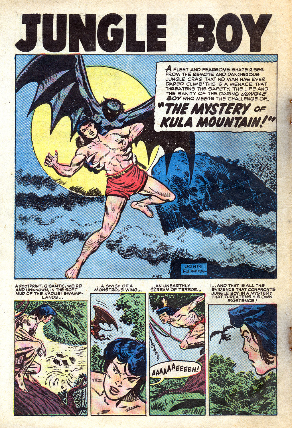 Read online Jungle Action (1954) comic -  Issue #2 - 10