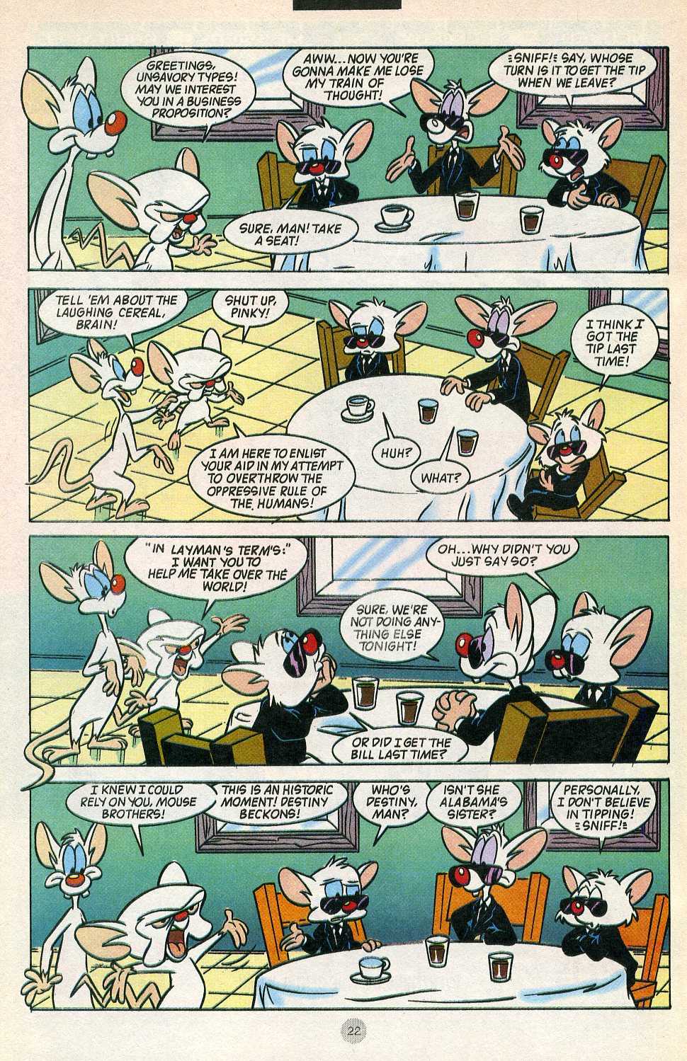 Read online Animaniacs comic -  Issue #9 - 25