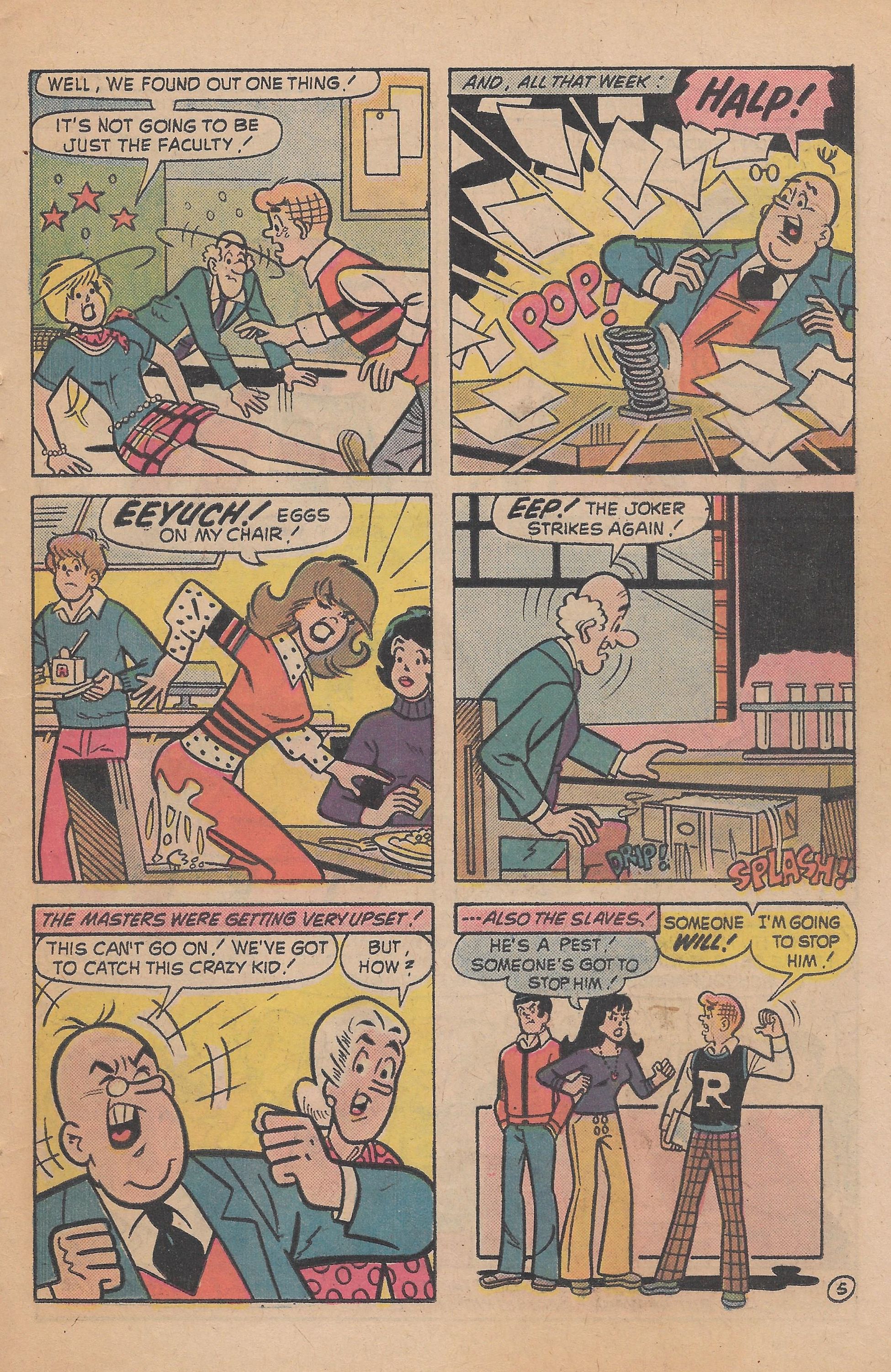 Read online Life With Archie (1958) comic -  Issue #159 - 23