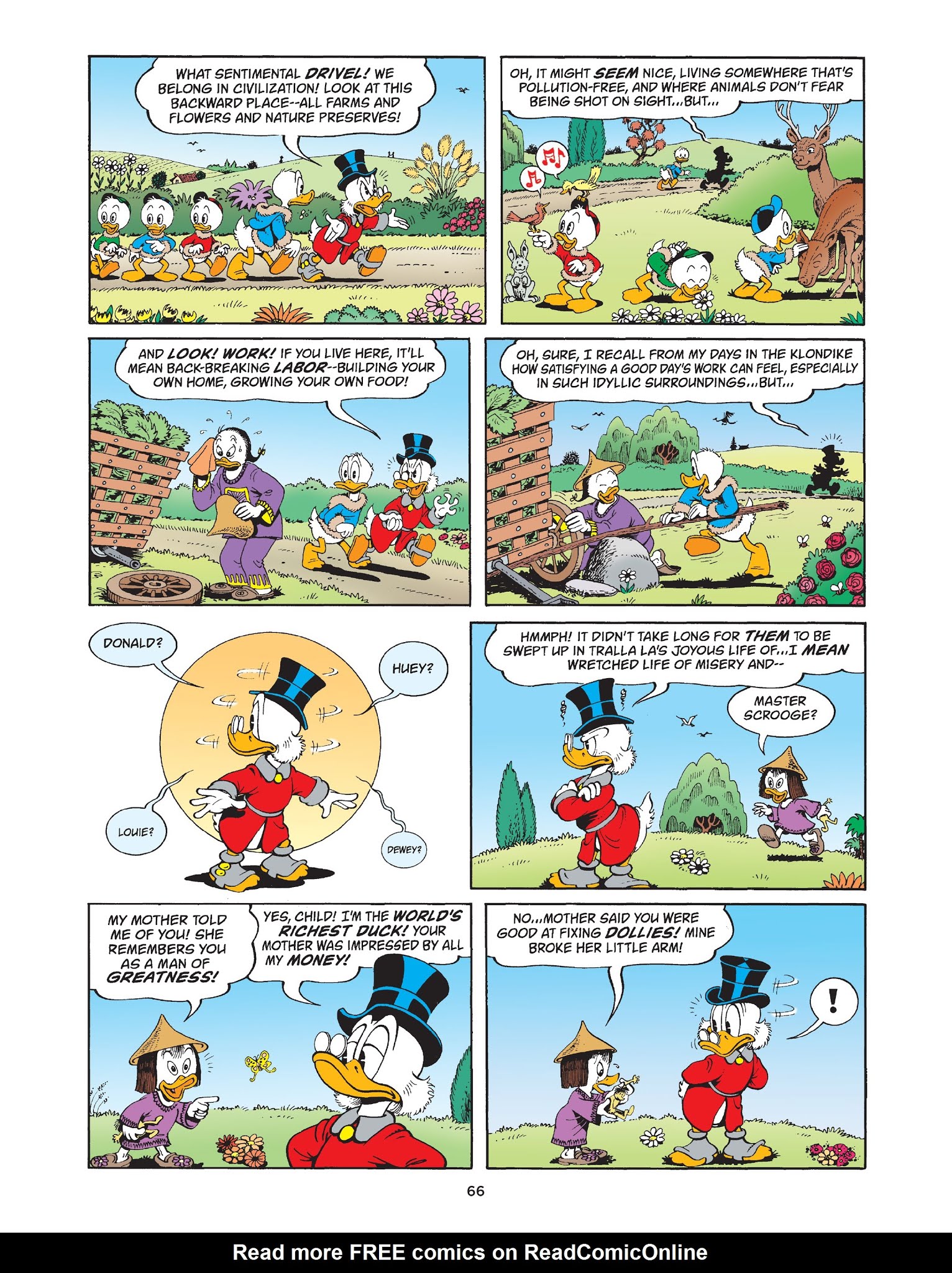 Read online Walt Disney Uncle Scrooge and Donald Duck: The Don Rosa Library comic -  Issue # TPB 3 (Part 1) - 67