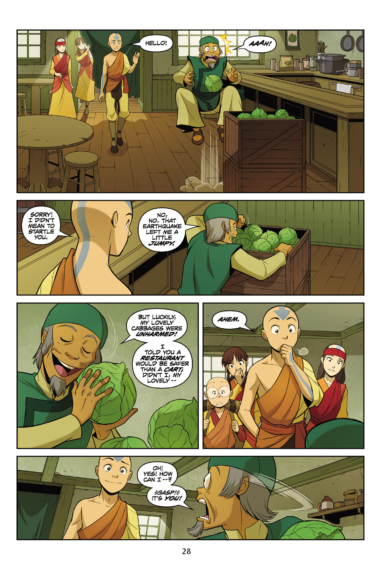 Read online Nickelodeon Avatar: The Last Airbender - The Rift comic -  Issue # Part 2 - 29