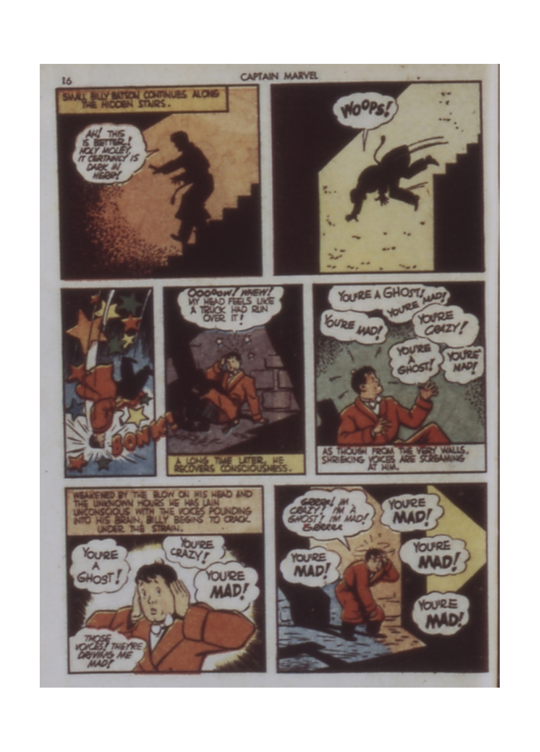 Read online Captain Marvel Adventures comic -  Issue #7 - 16