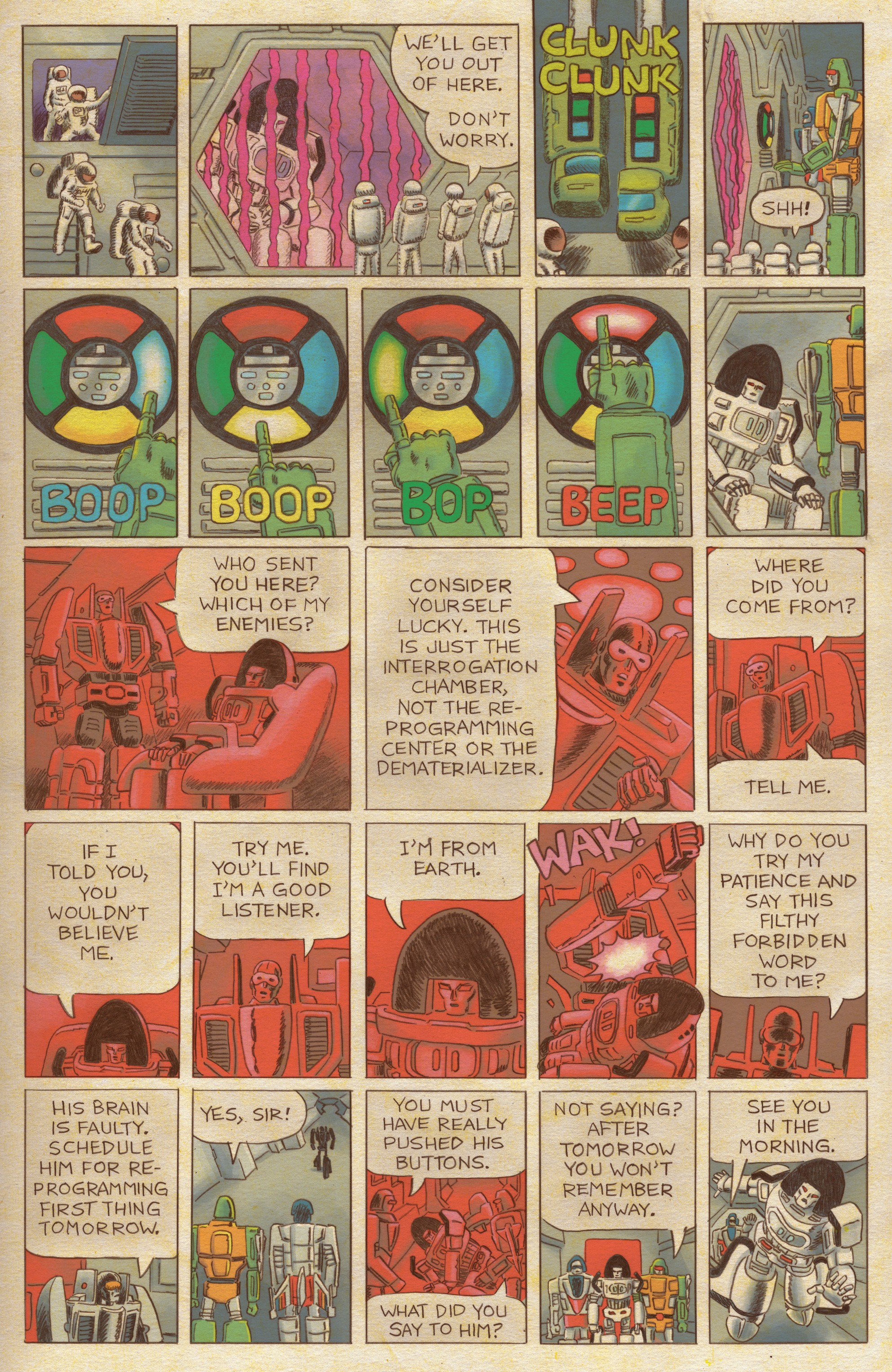 Read online Go-Bots comic -  Issue #3 - 9