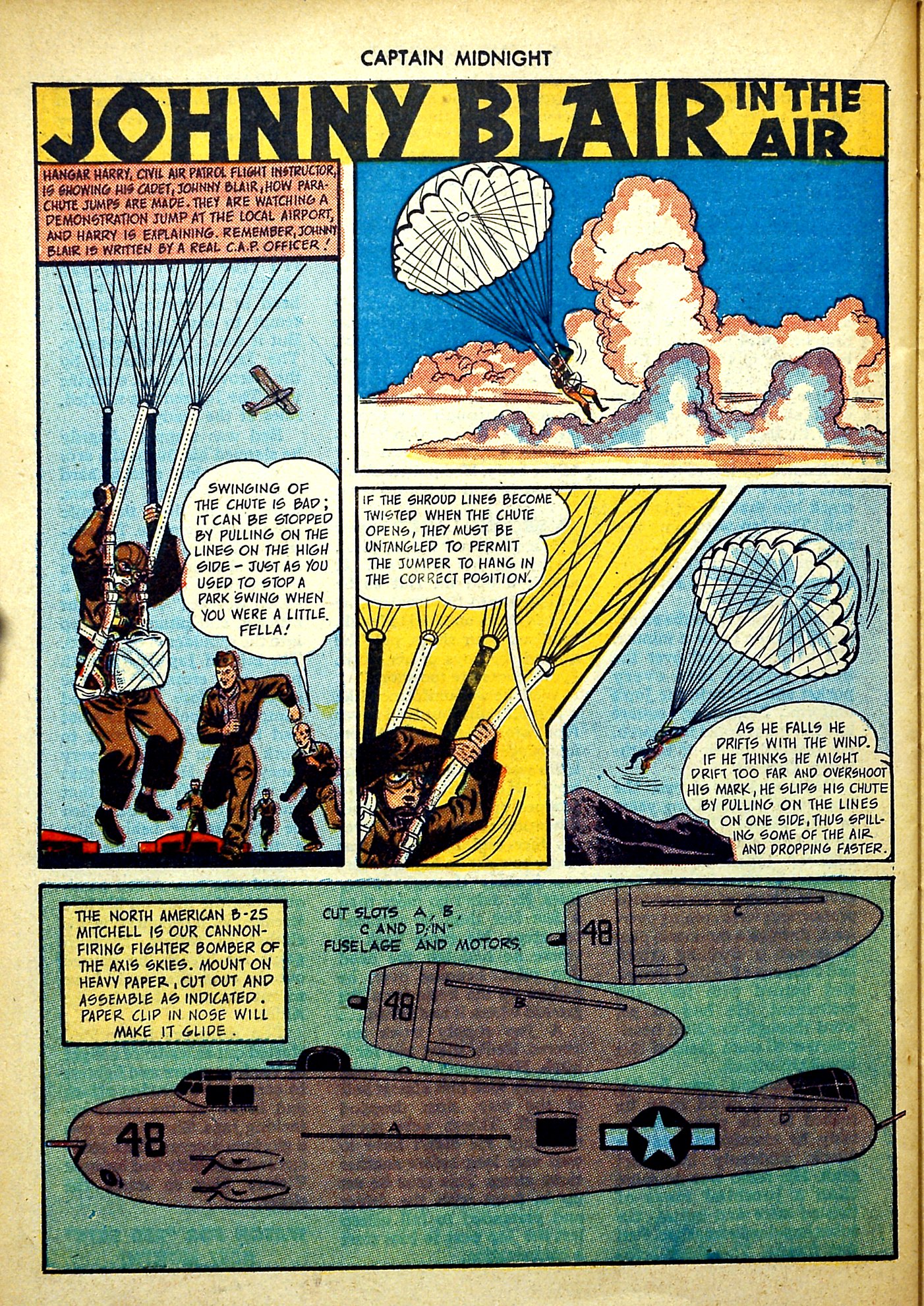 Read online Captain Midnight (1942) comic -  Issue #35 - 25