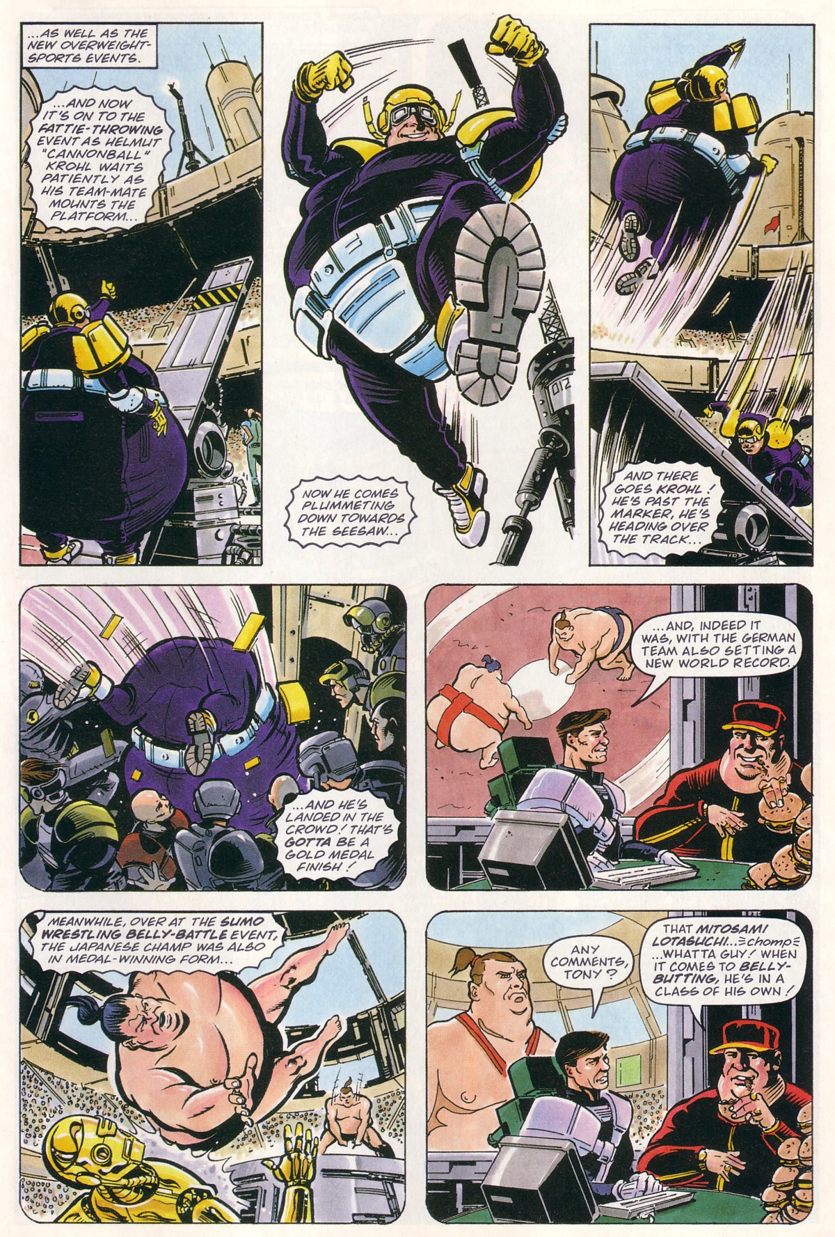 Read online Judge Dredd Lawman of the Future comic -  Issue #1 - 24