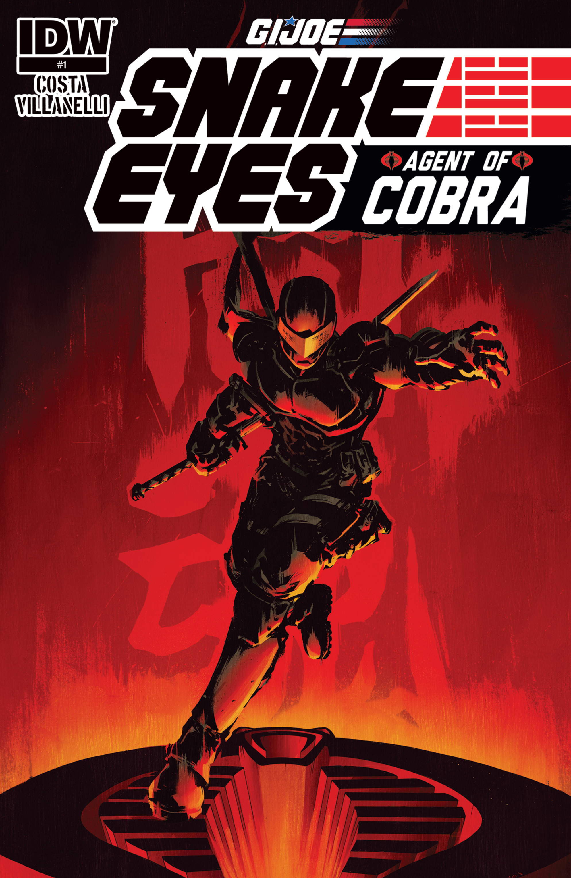 Read online G.I. Joe: Snake Eyes, Agent of Cobra comic -  Issue #1 - 1