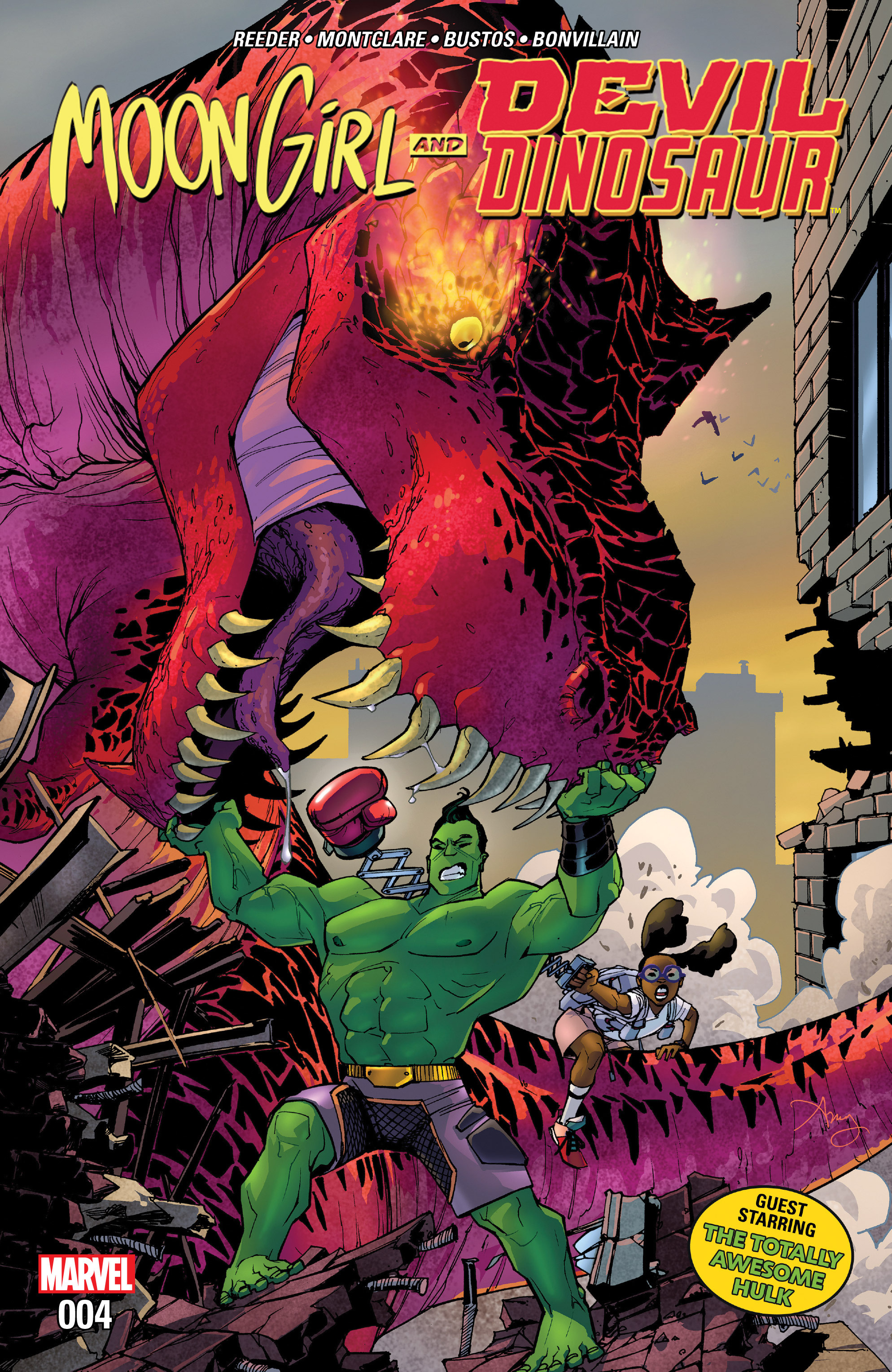 Read online Moon Girl And Devil Dinosaur comic -  Issue #4 - 1