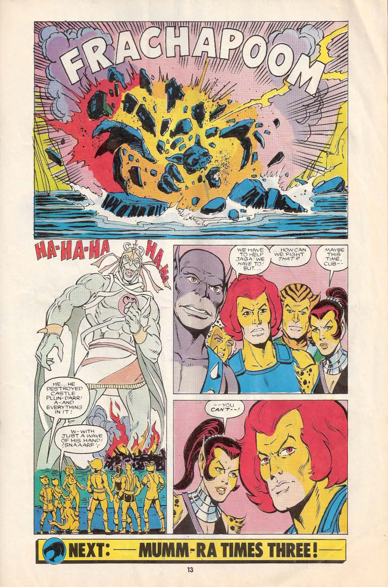 Read online ThunderCats (1987) comic -  Issue #6 - 13