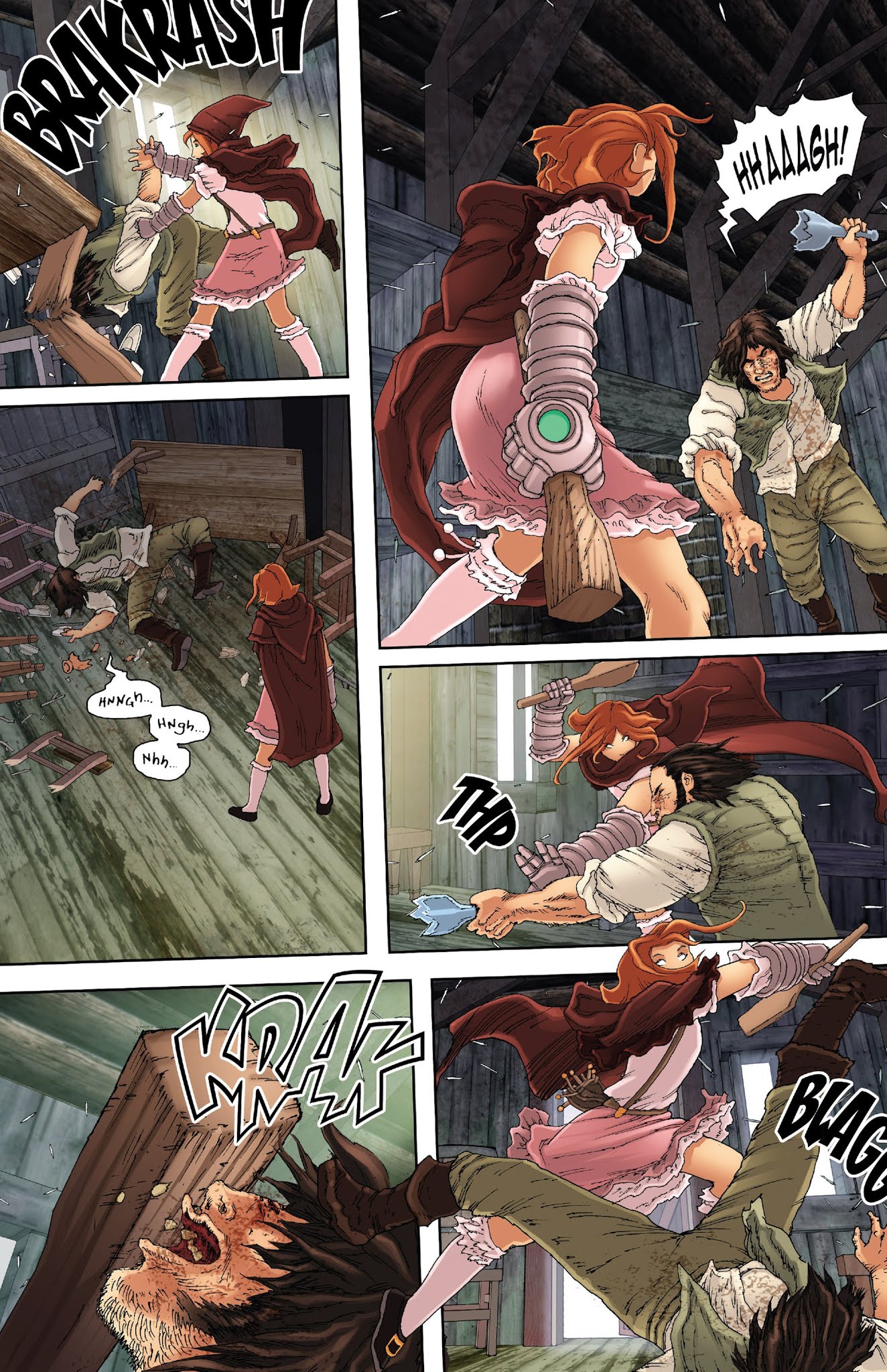 Read online Steampunk Red Riding Hood comic -  Issue # Full - 19