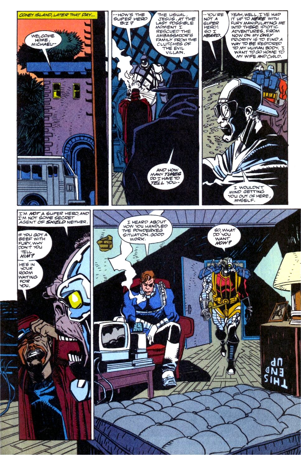Read online Deathlok (1991) comic -  Issue #12 - 10