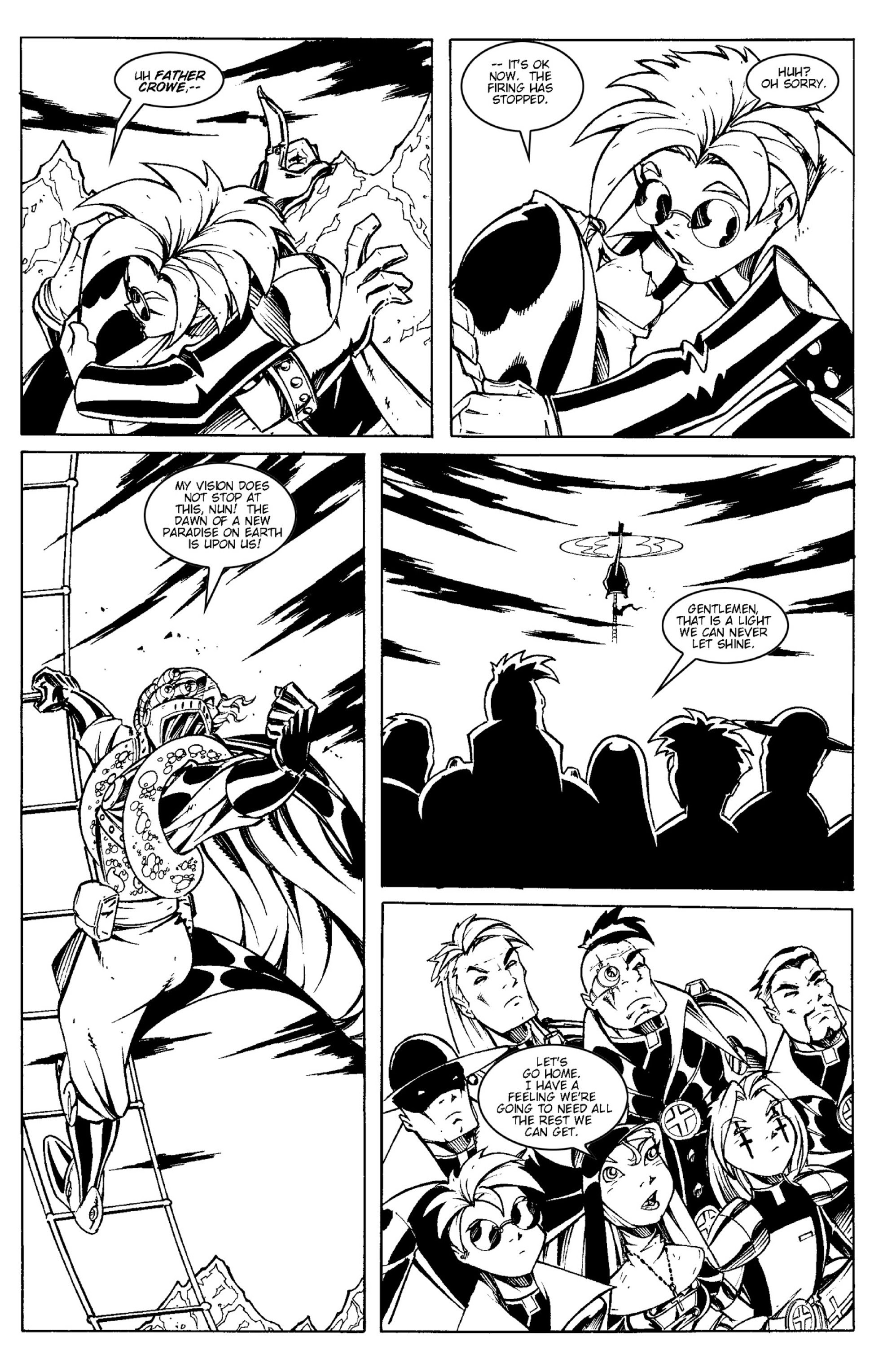 Read online Warrior Nun Areala: Armor of God comic -  Issue # TPB - 114