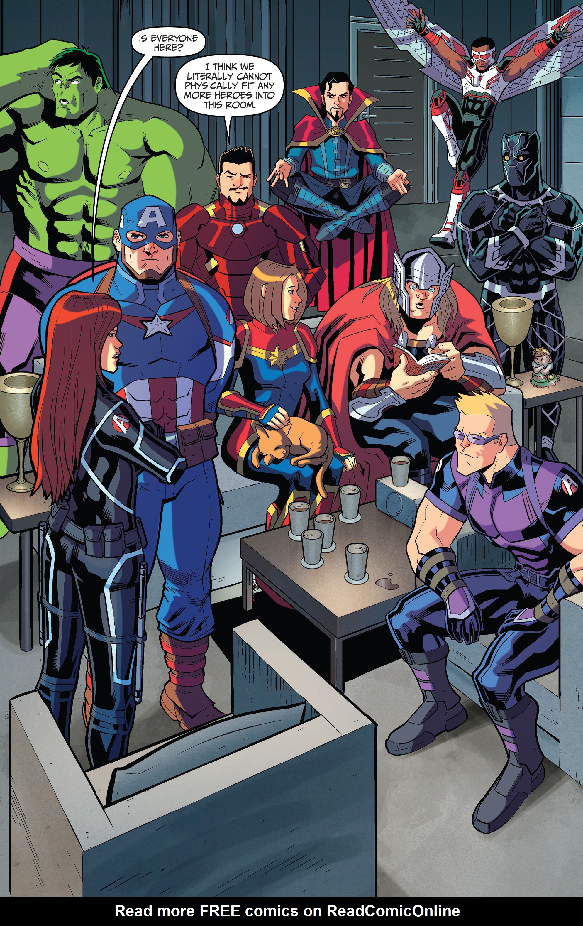 Read online Marvel Action: Avengers (2020) comic -  Issue #1 - 3