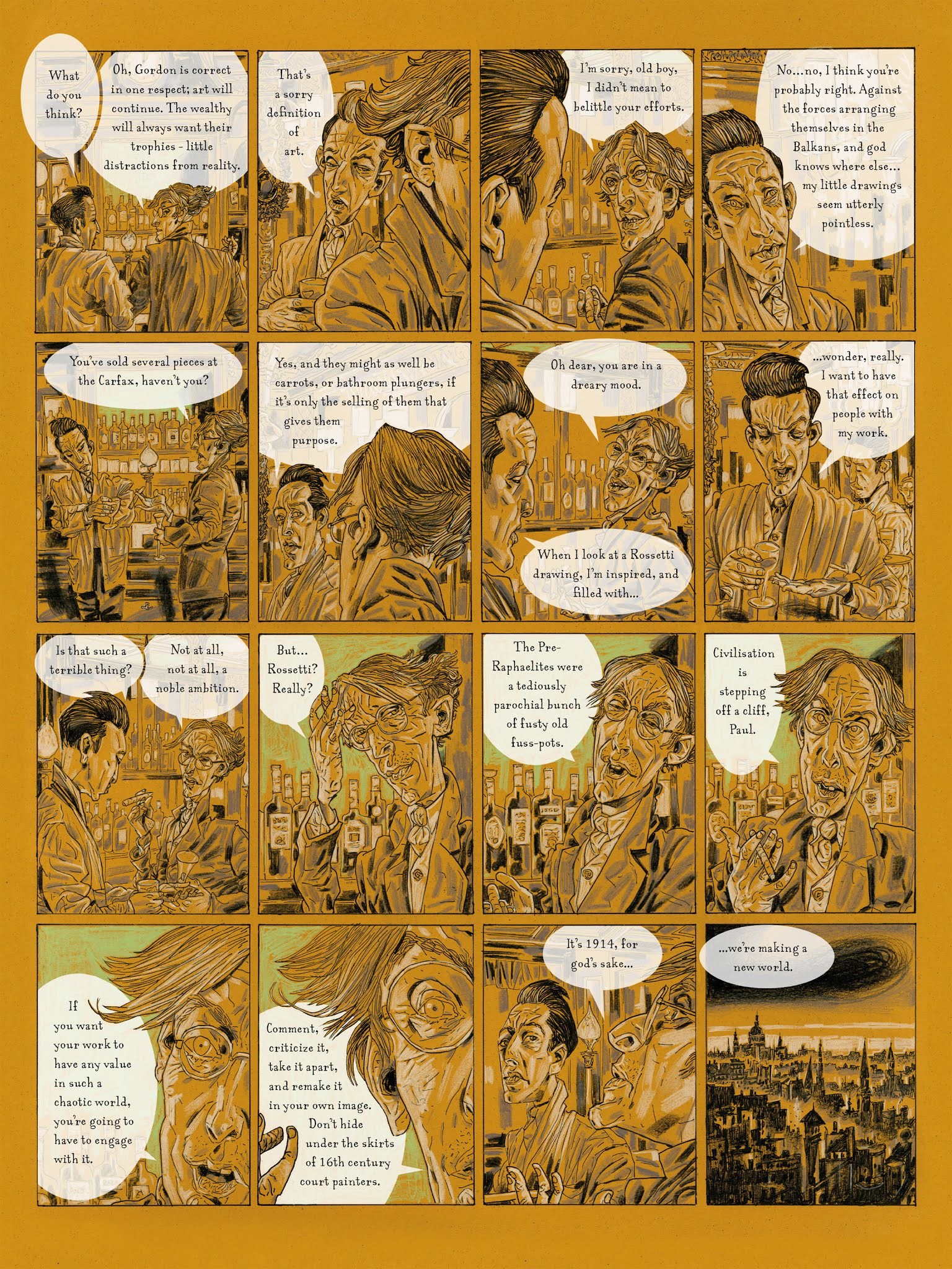 Read online Black Dog: The Dreams of Paul Nash comic -  Issue # TPB - 22