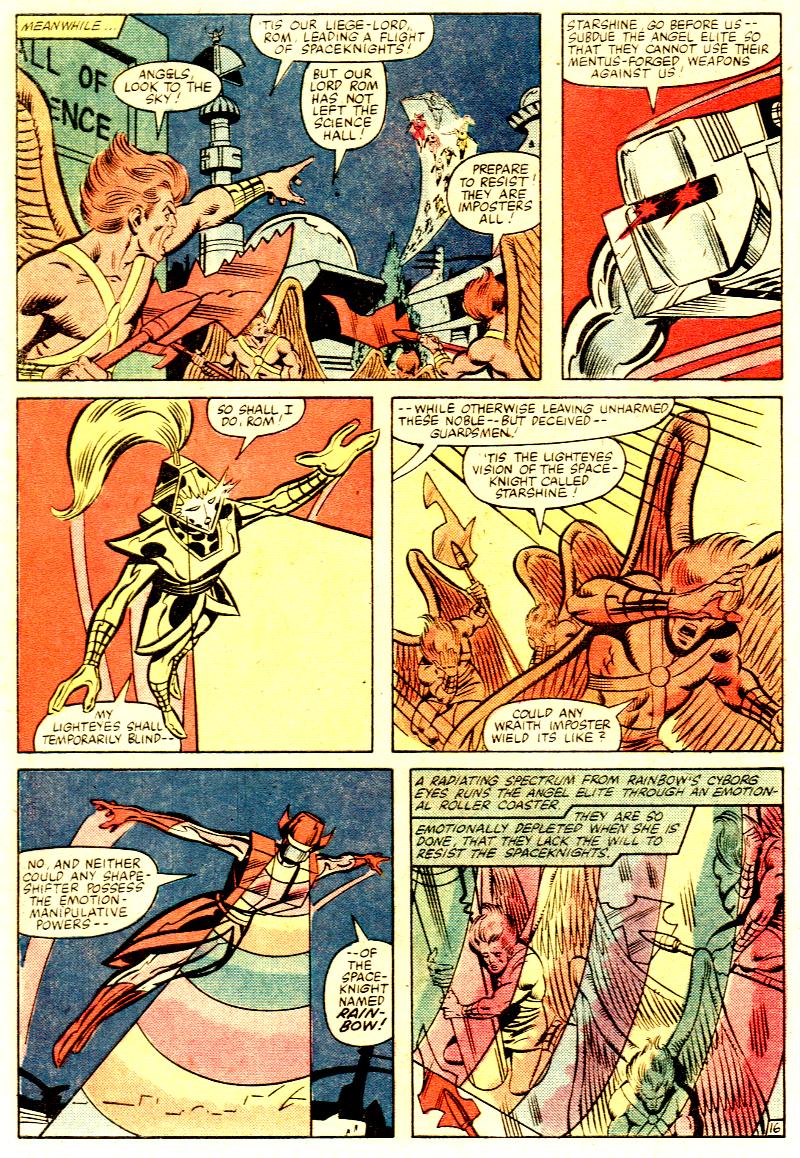 Read online ROM (1979) comic -  Issue #25 - 17