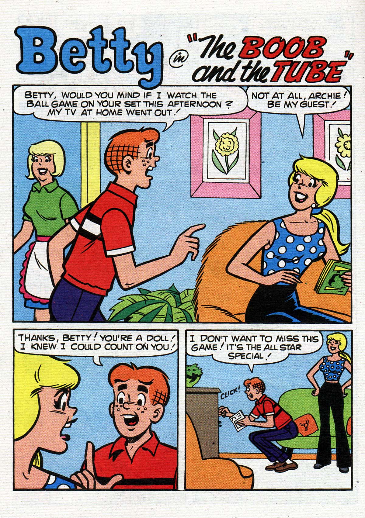 Read online Betty and Veronica Digest Magazine comic -  Issue #54 - 125