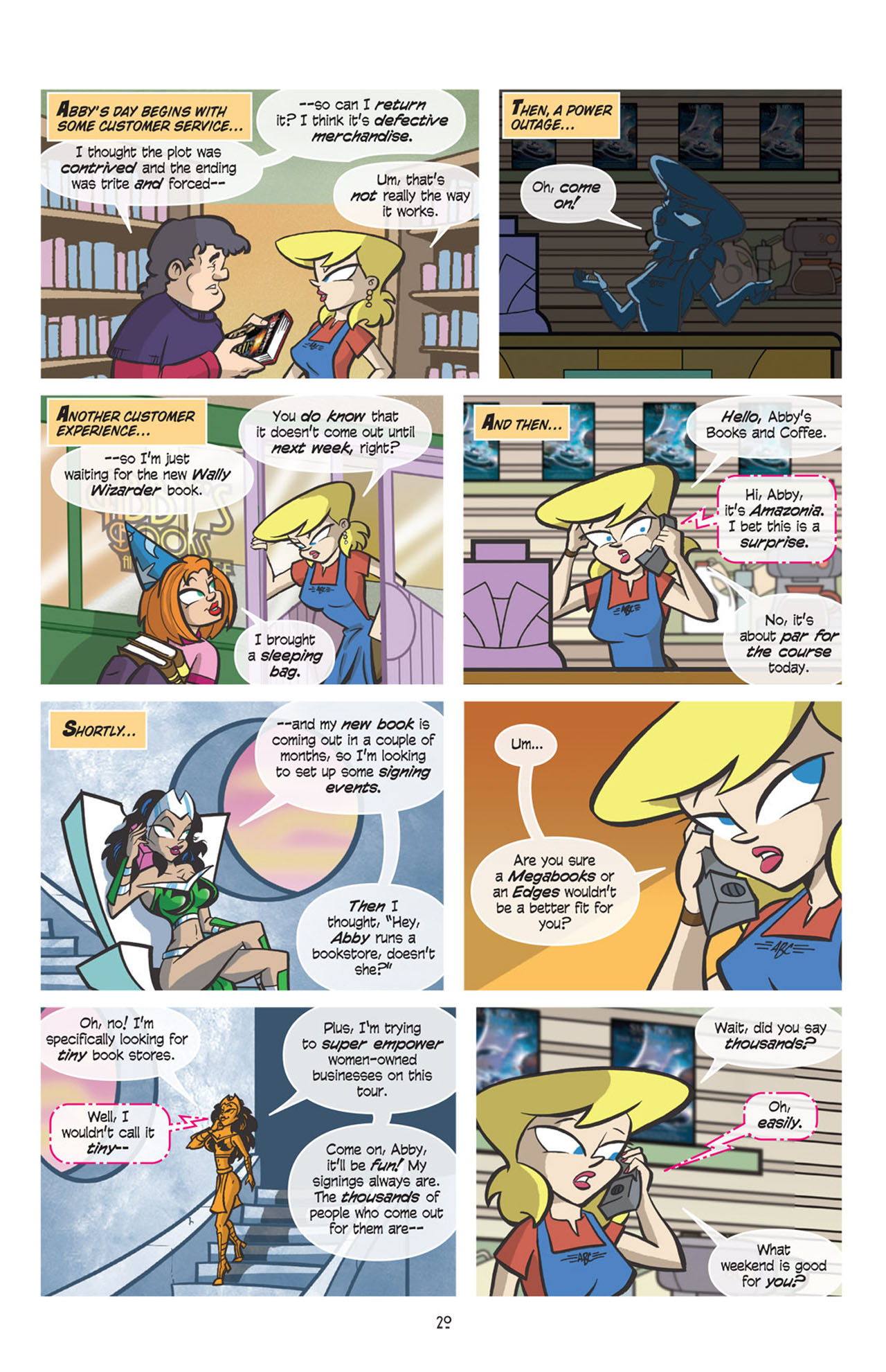 Read online Love and Capes comic -  Issue #5 - 21