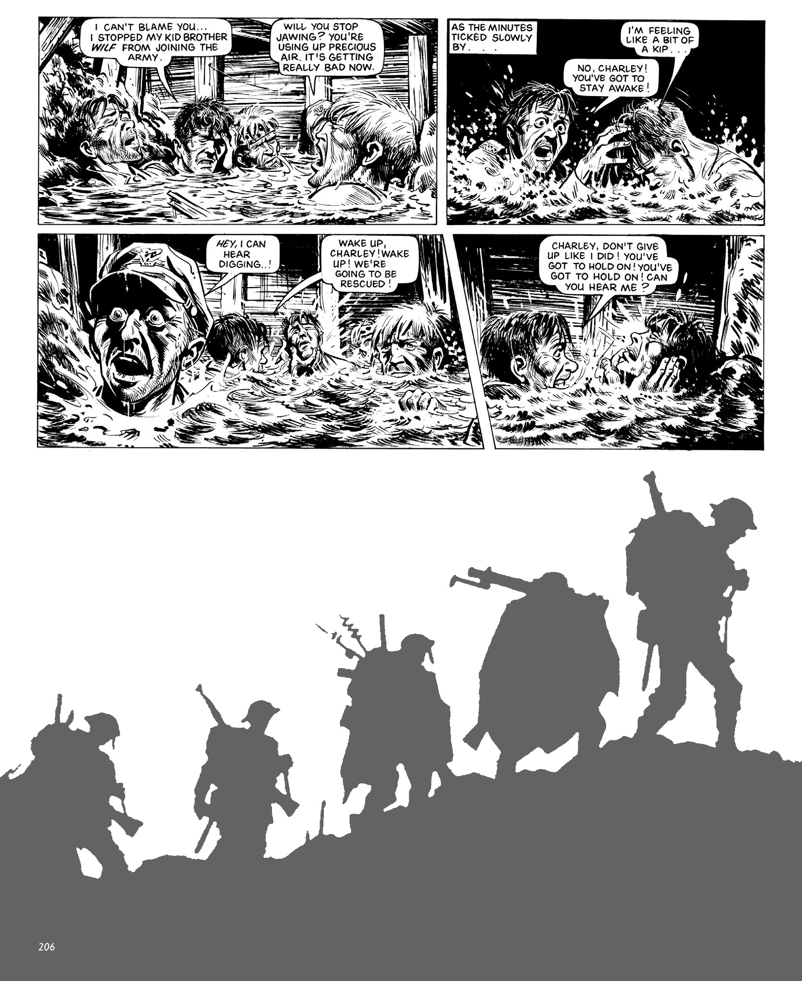 Read online Charley's War: The Definitive Collection comic -  Issue # TPB 2 - 206