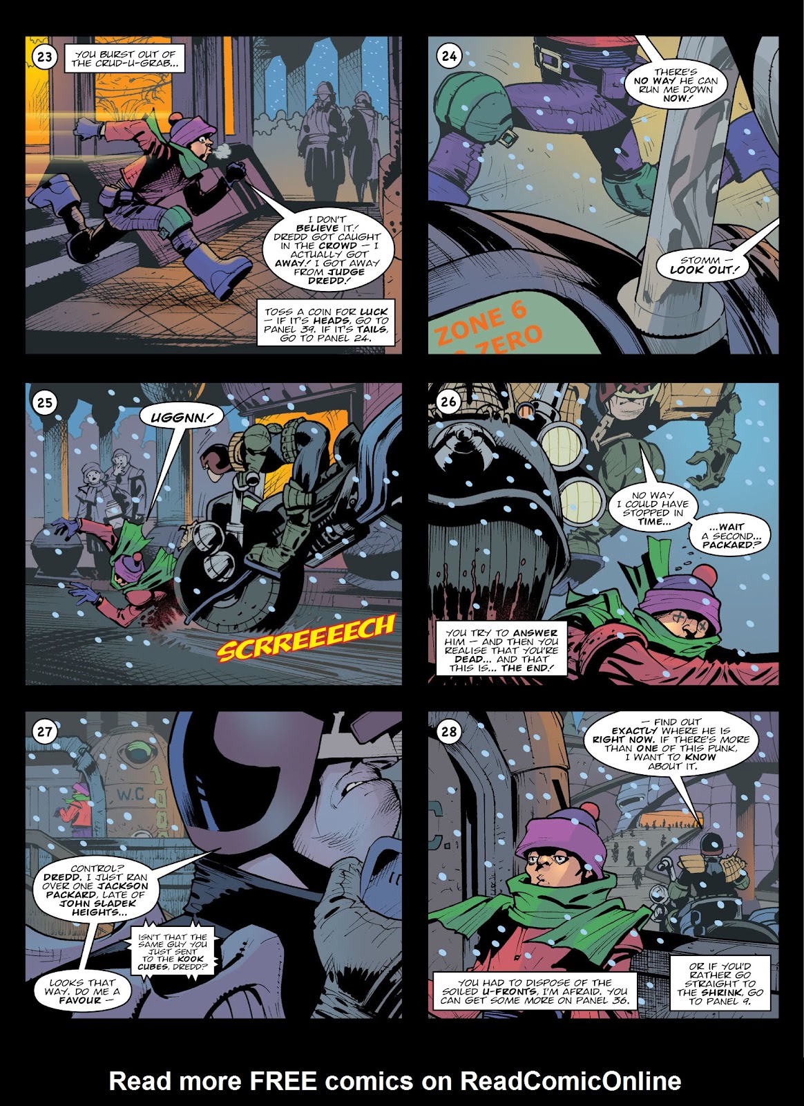 Festive Thrillpower issue TPB - Page 10