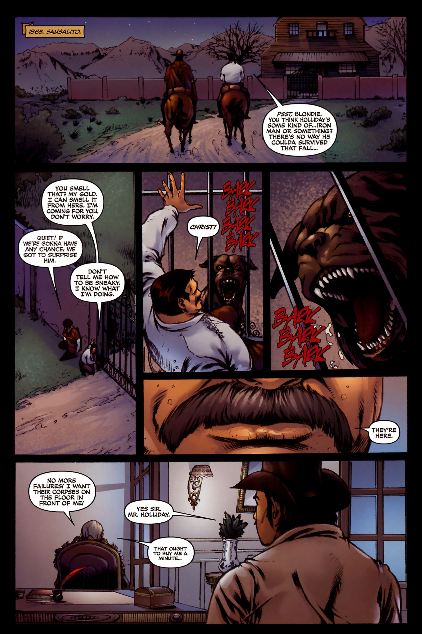 Read online The Man with No Name comic -  Issue #11 - 15