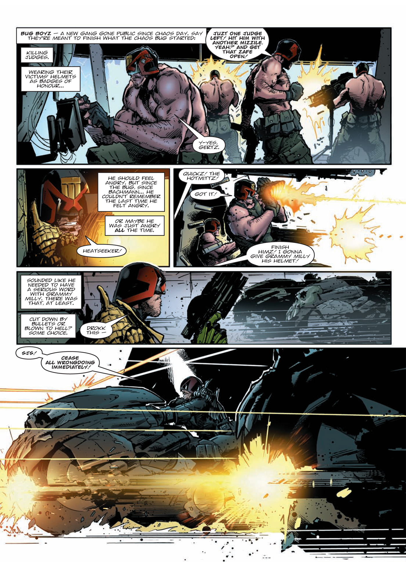 Read online Judge Dredd: Day of Chaos: Fallout comic -  Issue # TPB (Part 2) - 60