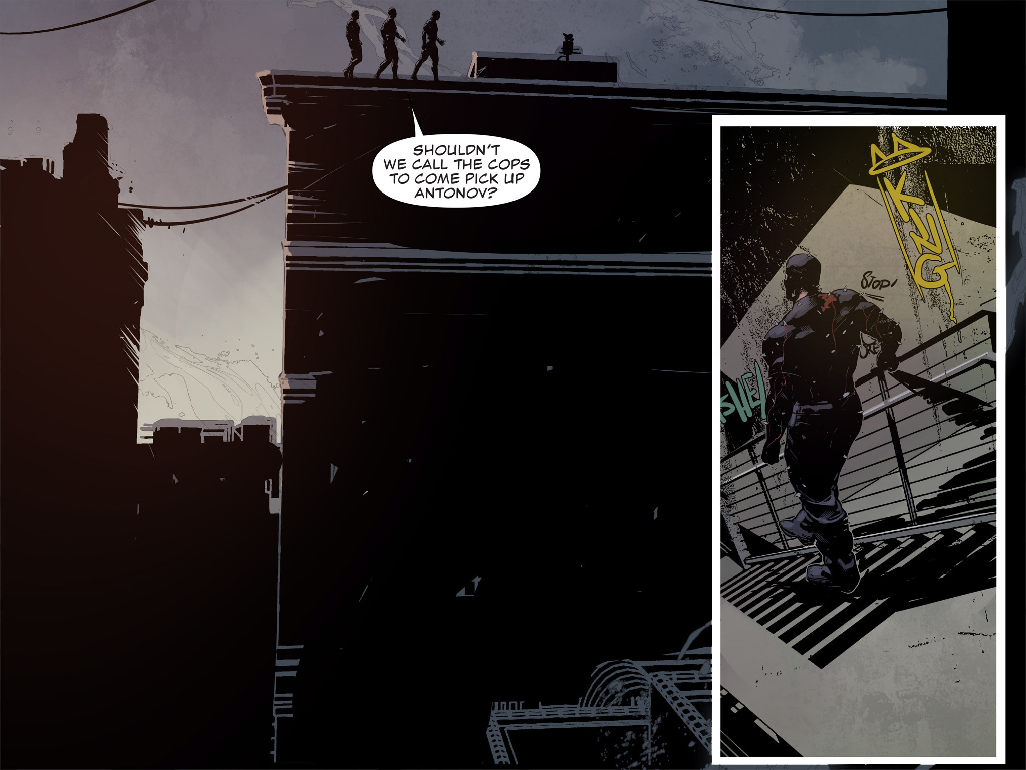 Read online Daredevil / Punisher : The Seventh Circle comic -  Issue #4 - 60