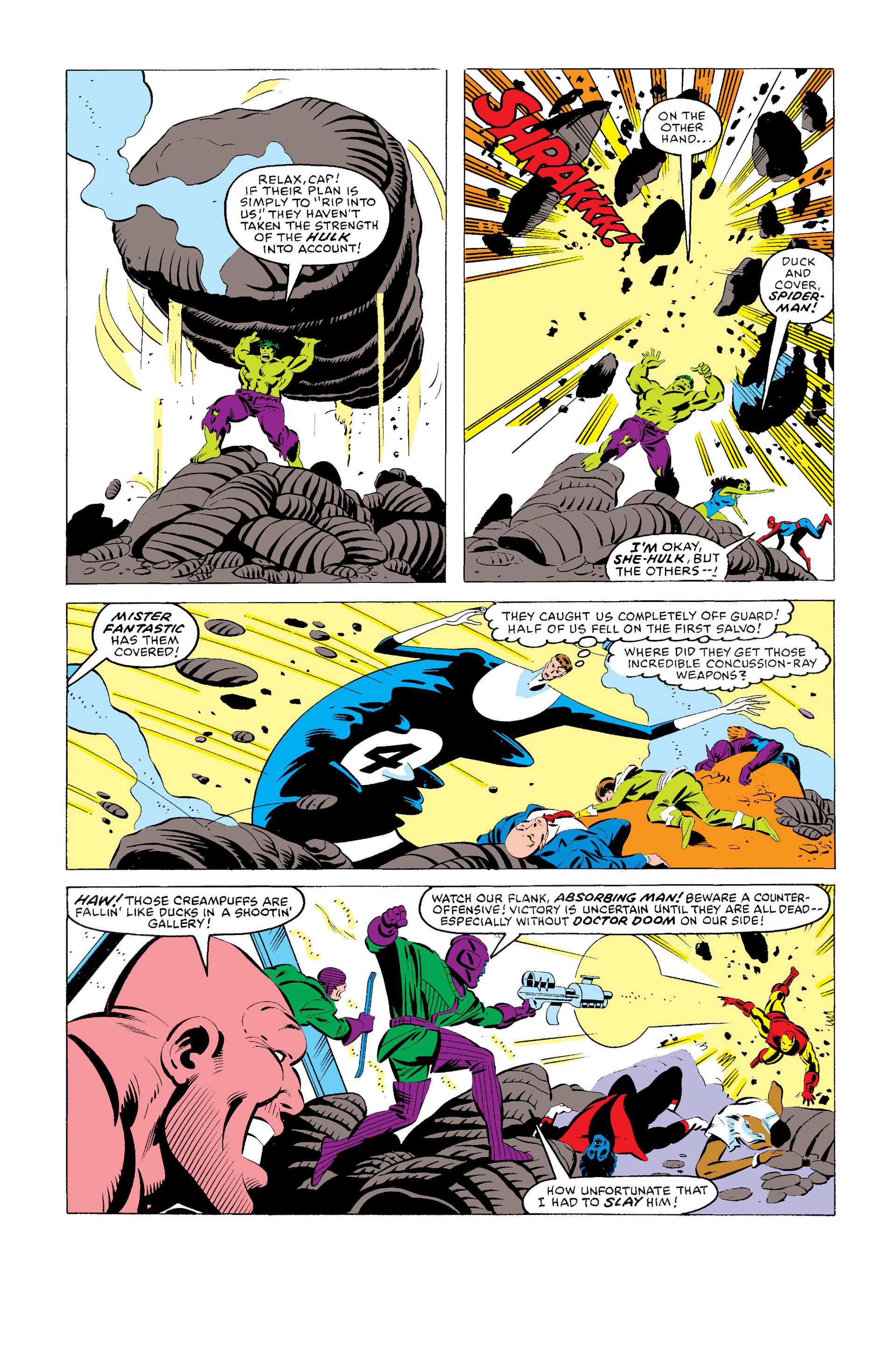Read online Marvel Super Heroes Secret Wars (1984) comic -  Issue #2 - 4