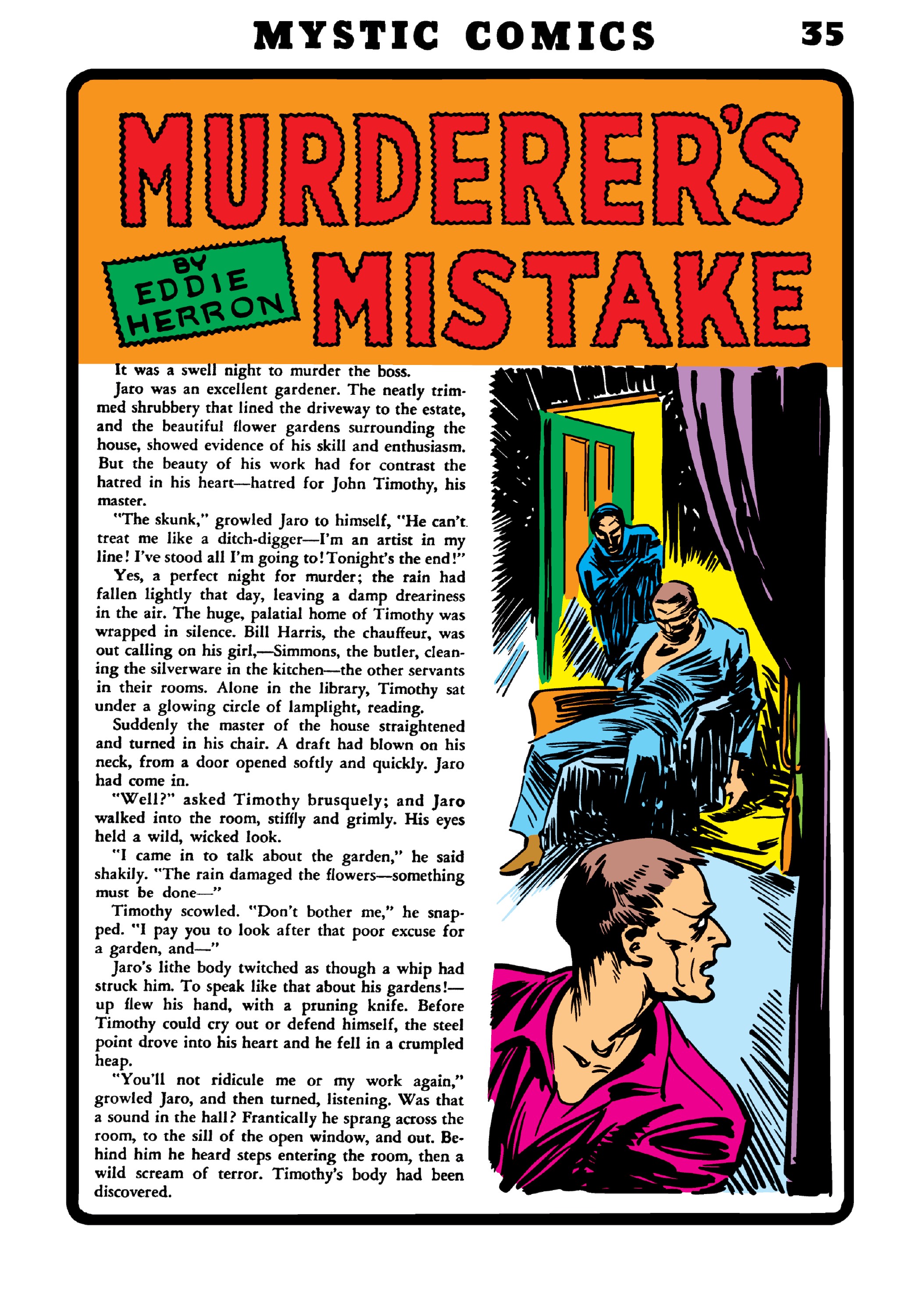 Read online Marvel Masterworks: Golden Age Mystic Comics comic -  Issue # TPB (Part 2) - 10