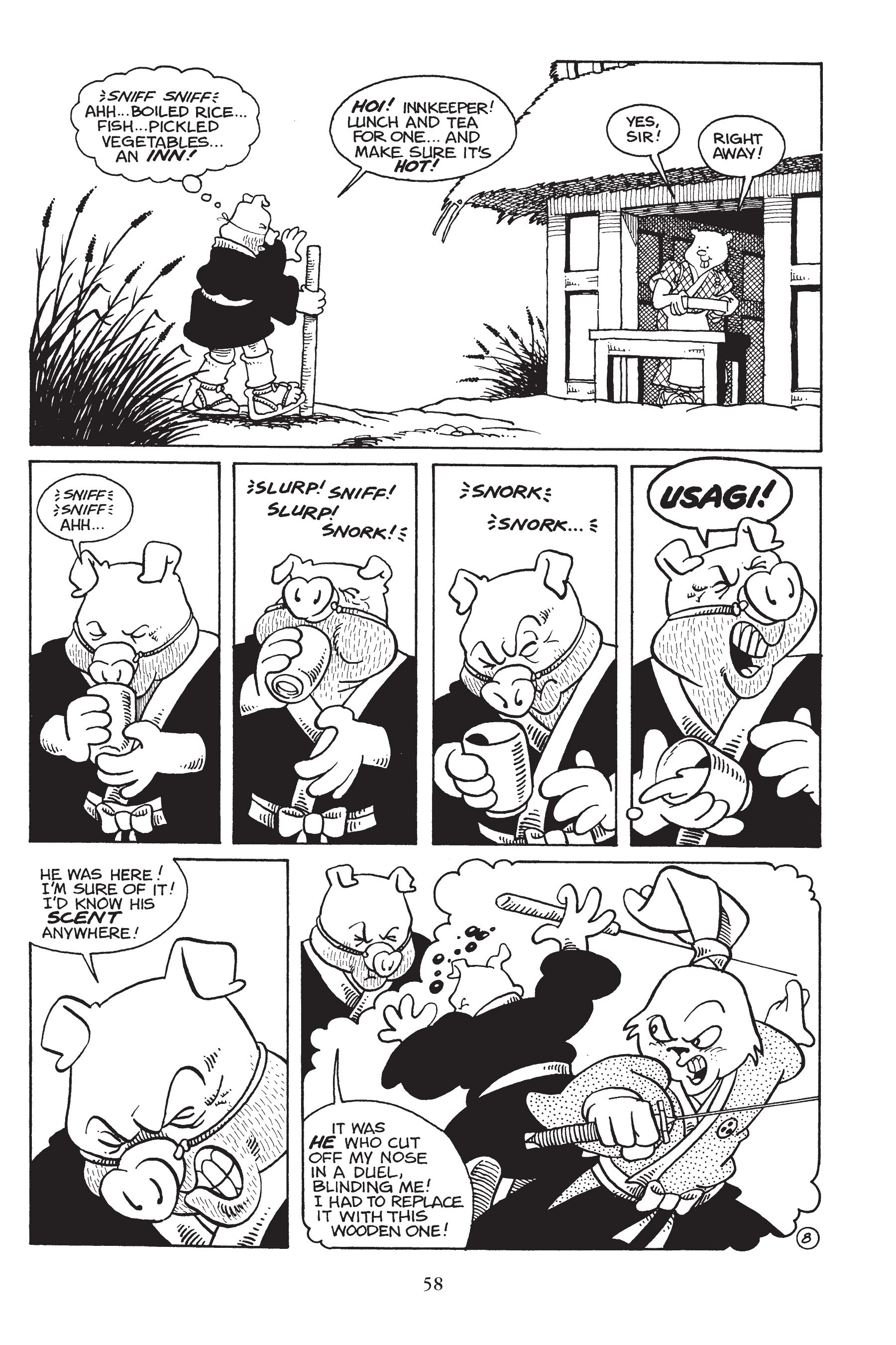 Read online Usagi Yojimbo (1987) comic -  Issue # _TPB 3 - 57