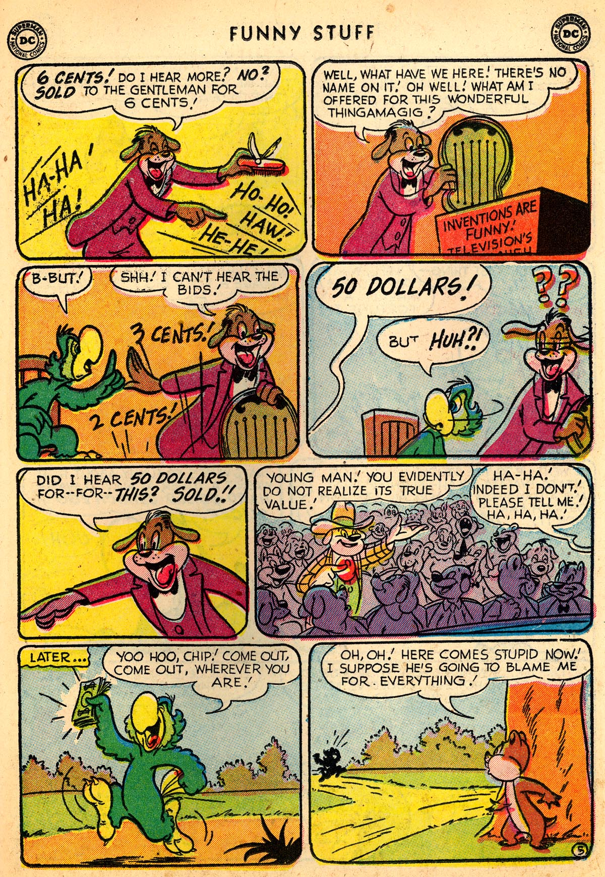 Read online Funny Stuff comic -  Issue #63 - 23