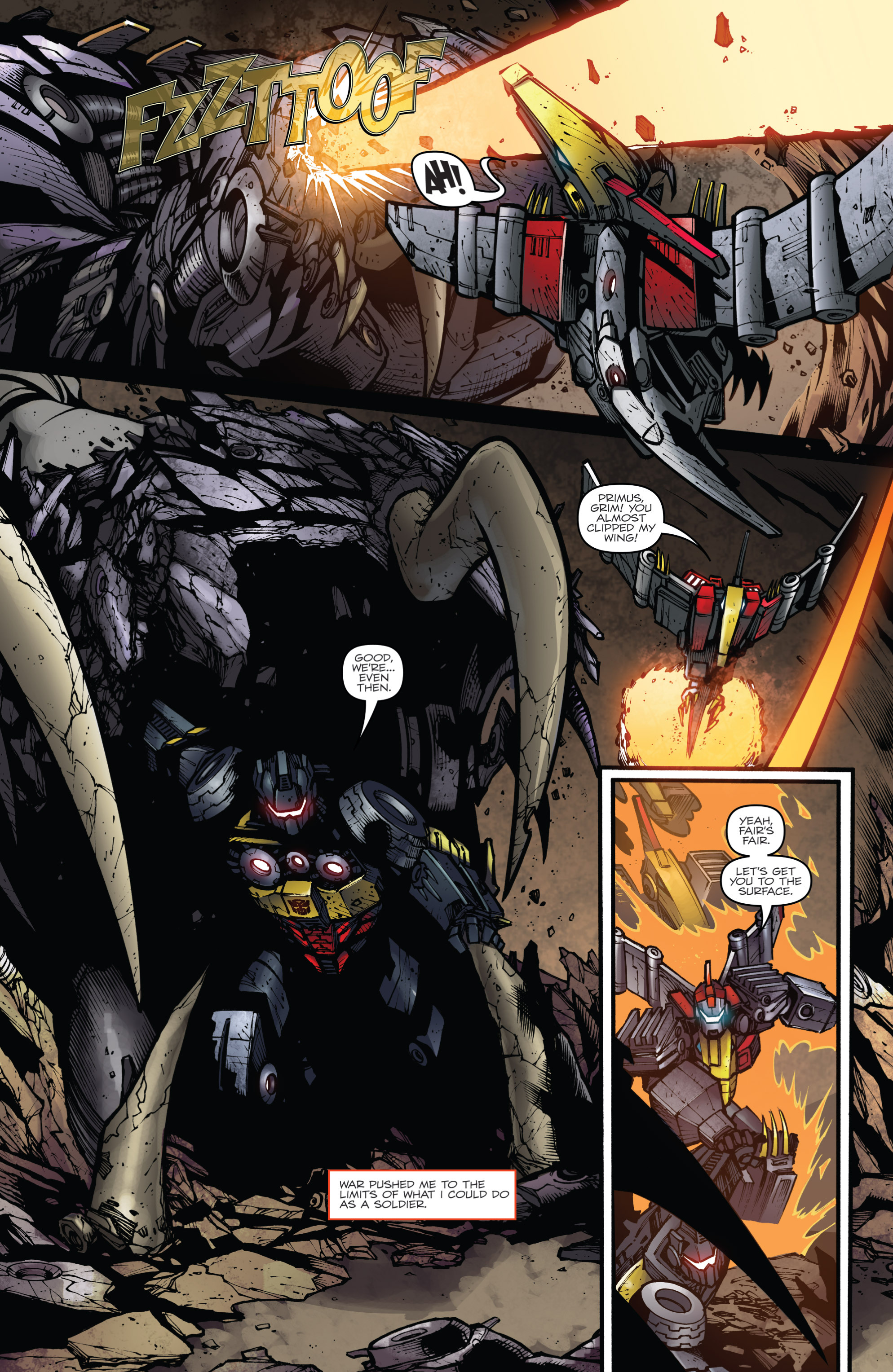 Read online Transformers Prime: Beast Hunters comic -  Issue #6 - 21