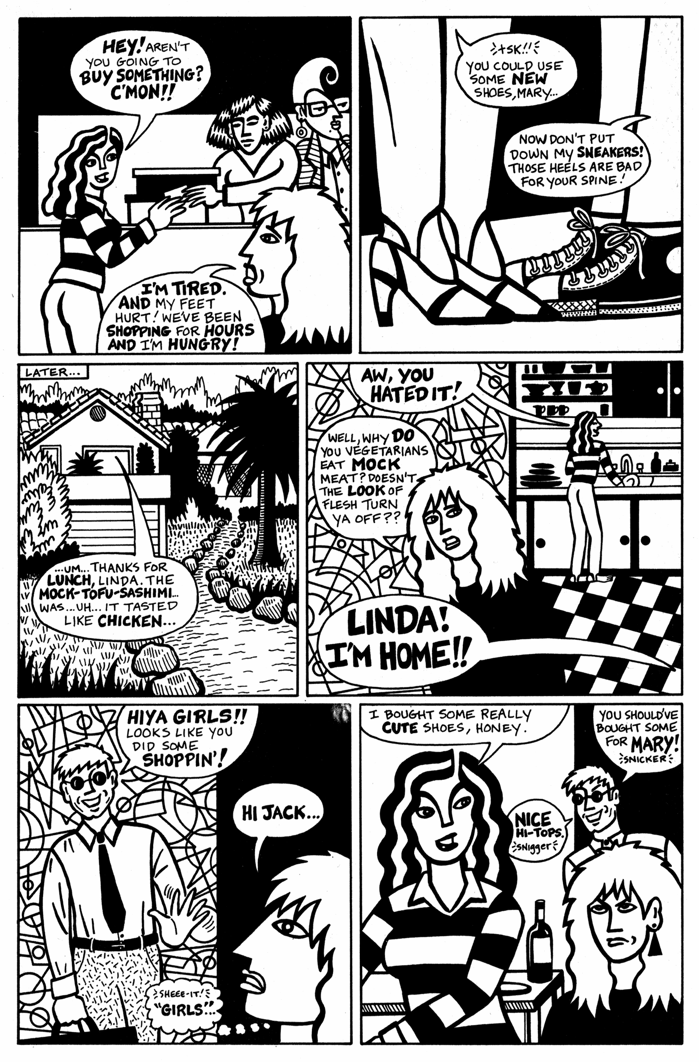 Read online Slutburger comic -  Issue #3 - 5