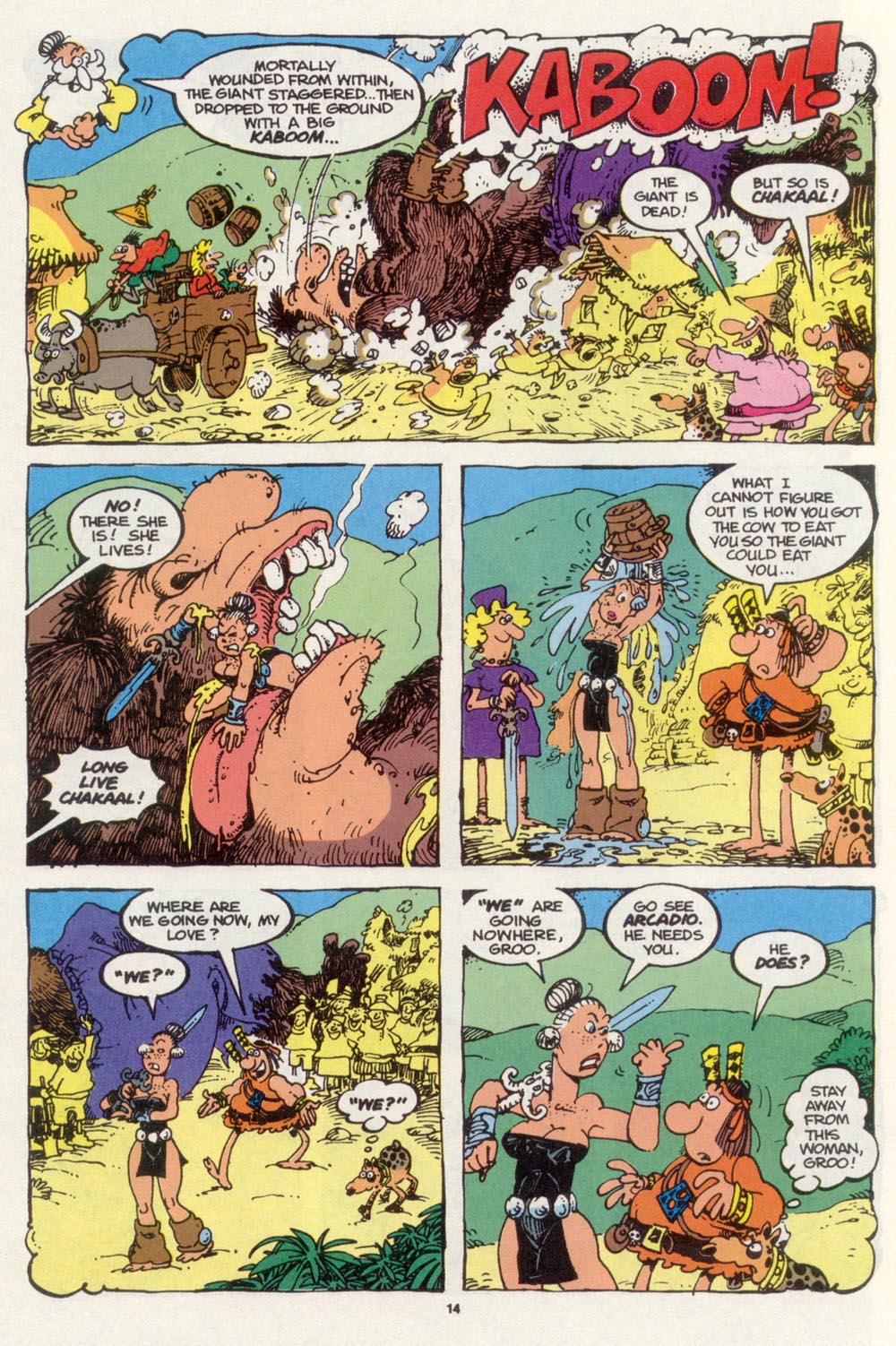 Read online Sergio Aragonés Groo the Wanderer comic -  Issue #98 - 15