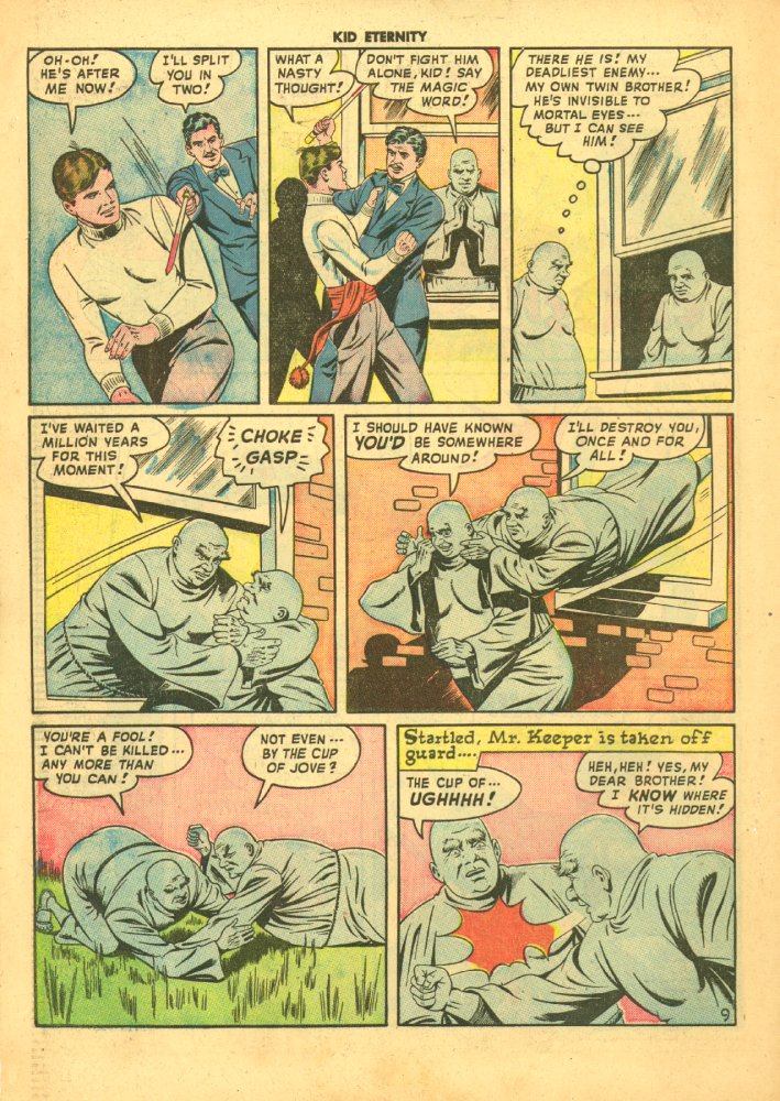 Read online Kid Eternity (1946) comic -  Issue #11 - 44