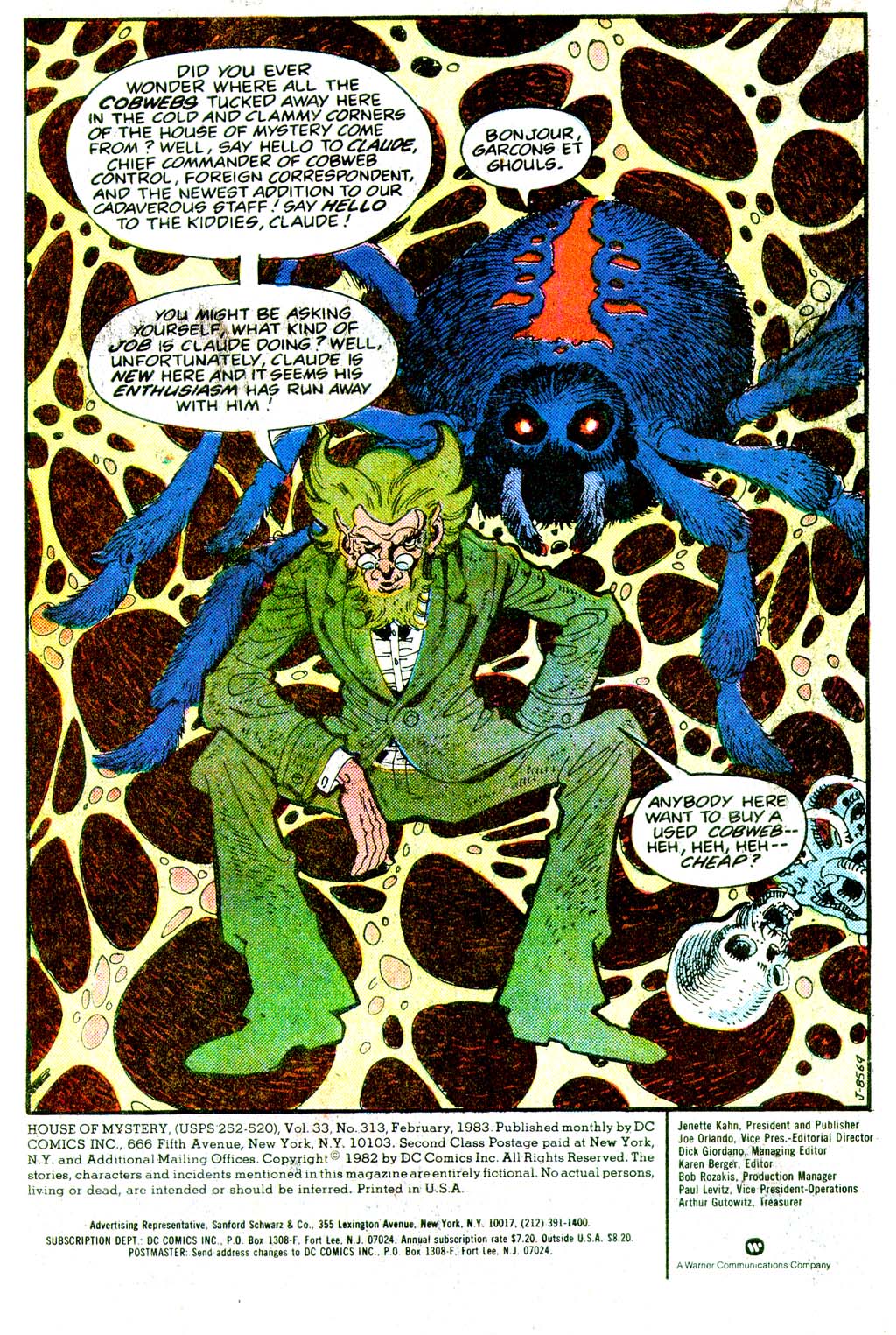 Read online House of Mystery (1951) comic -  Issue #313 - 2