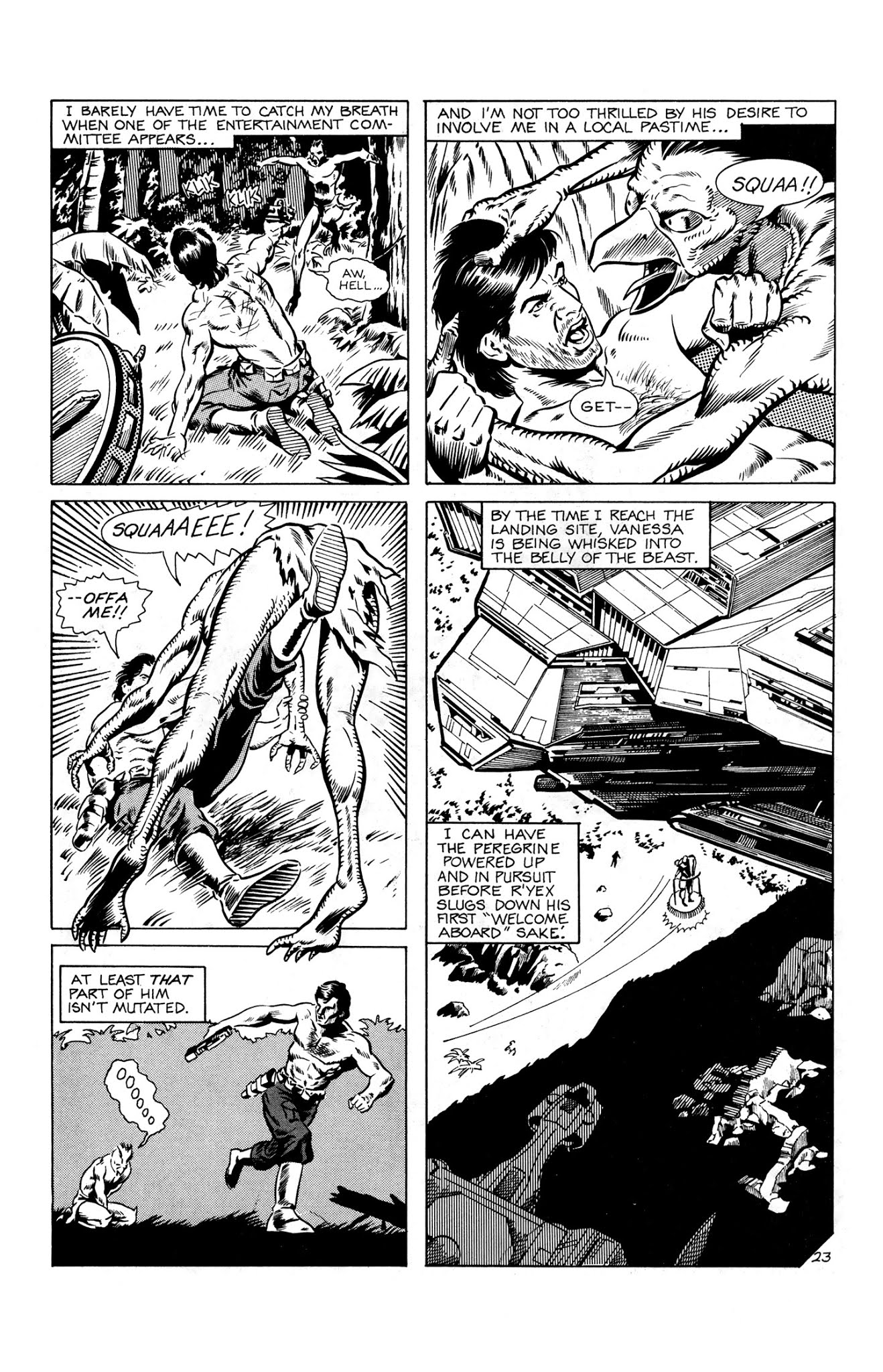 Read online Death Hawk comic -  Issue #3 - 25
