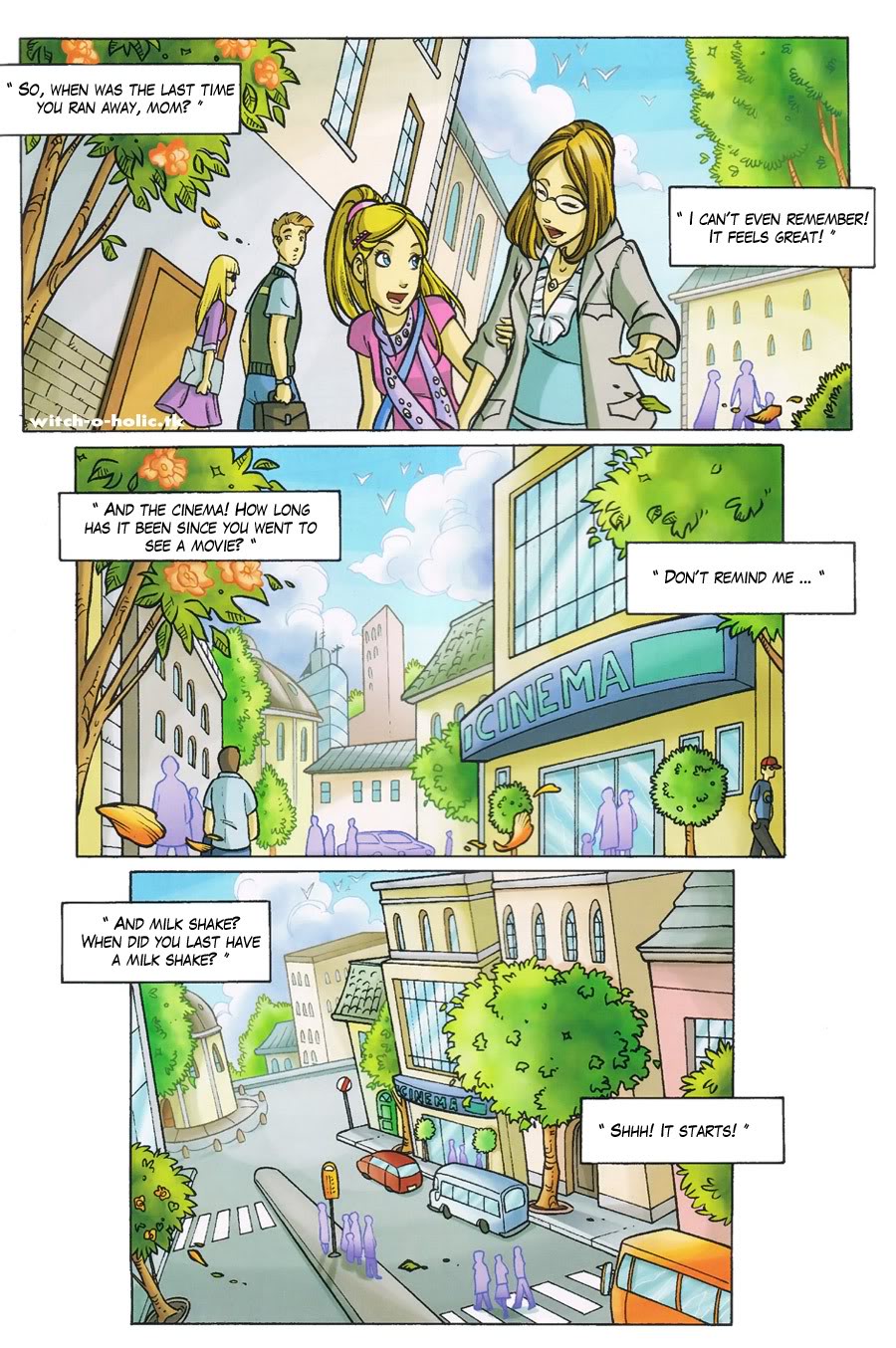 Read online W.i.t.c.h. comic -  Issue #110 - 23