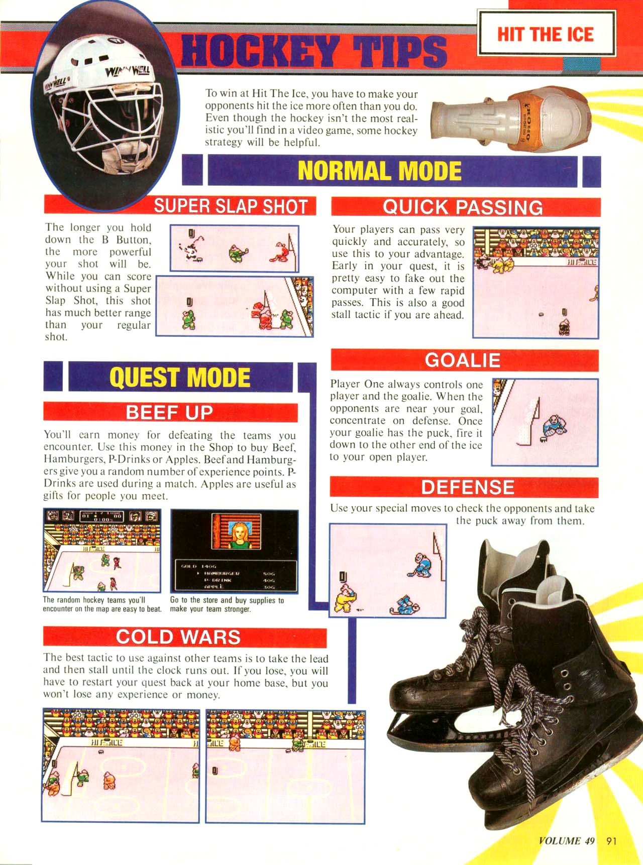 Read online Nintendo Power comic -  Issue #49 - 94