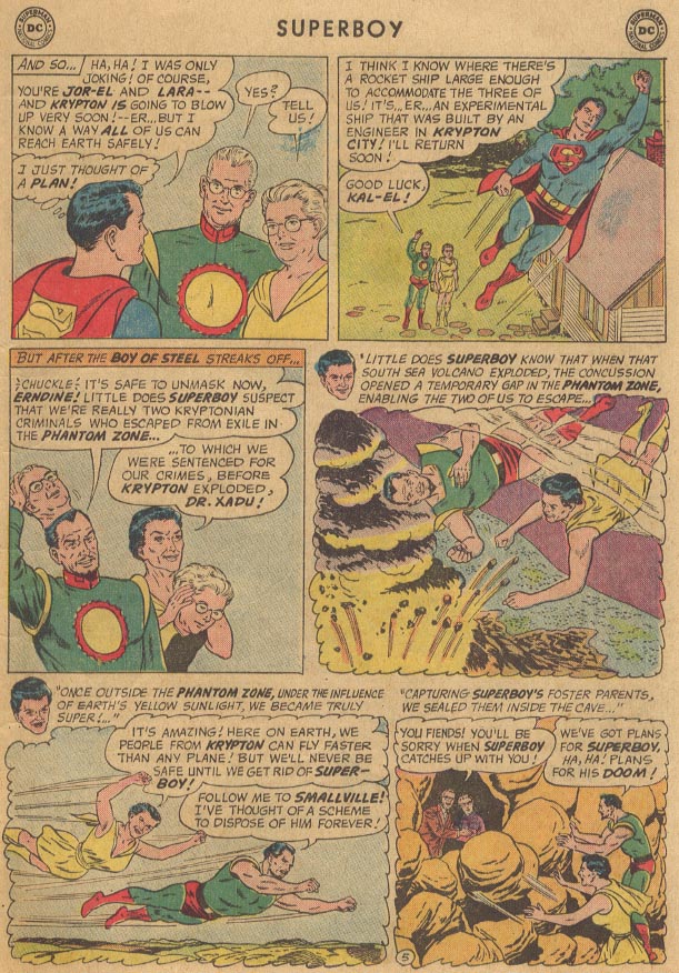 Read online Superboy (1949) comic -  Issue #100 - 6