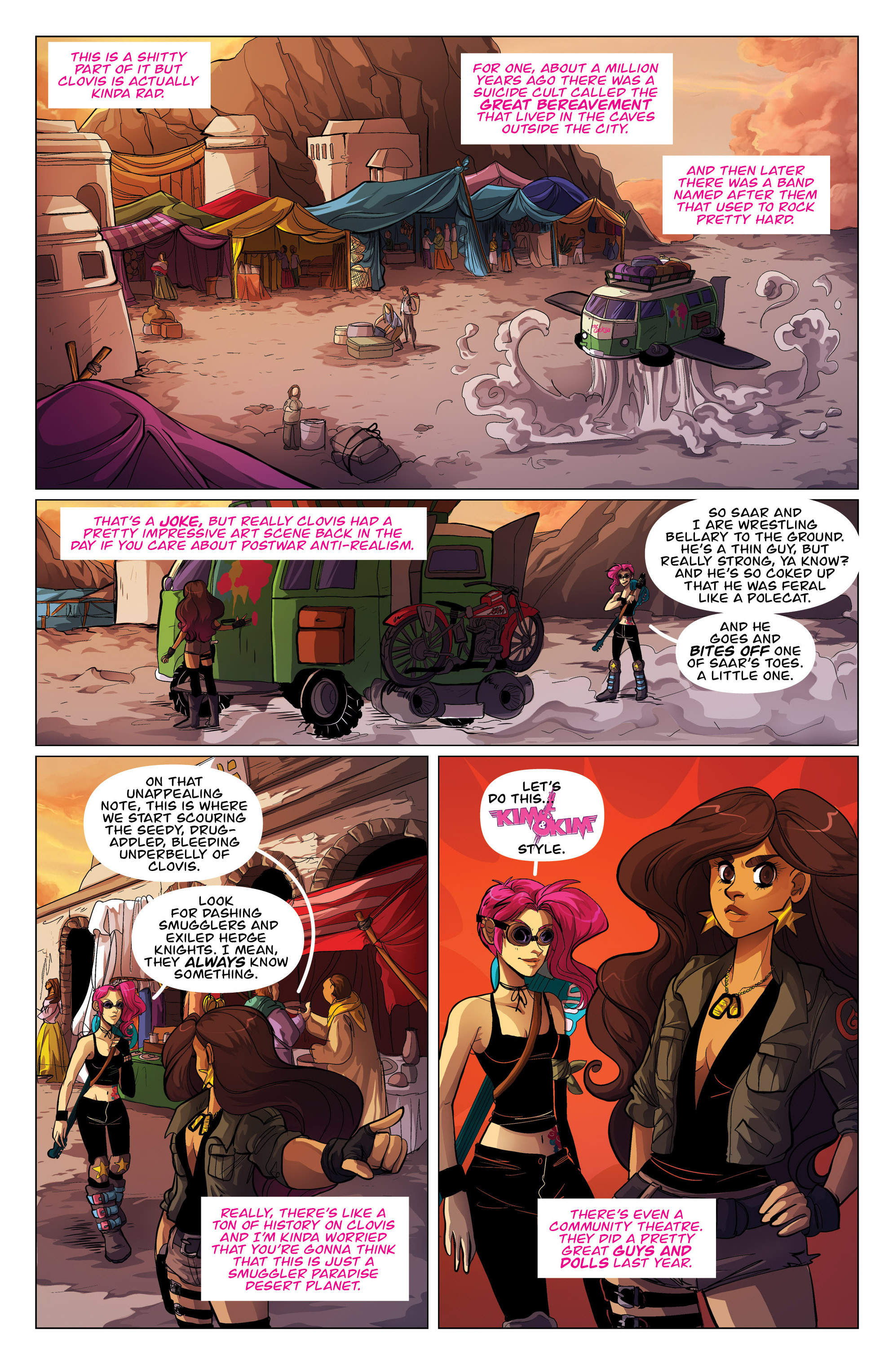 Read online Kim & Kim comic -  Issue #1 - 14