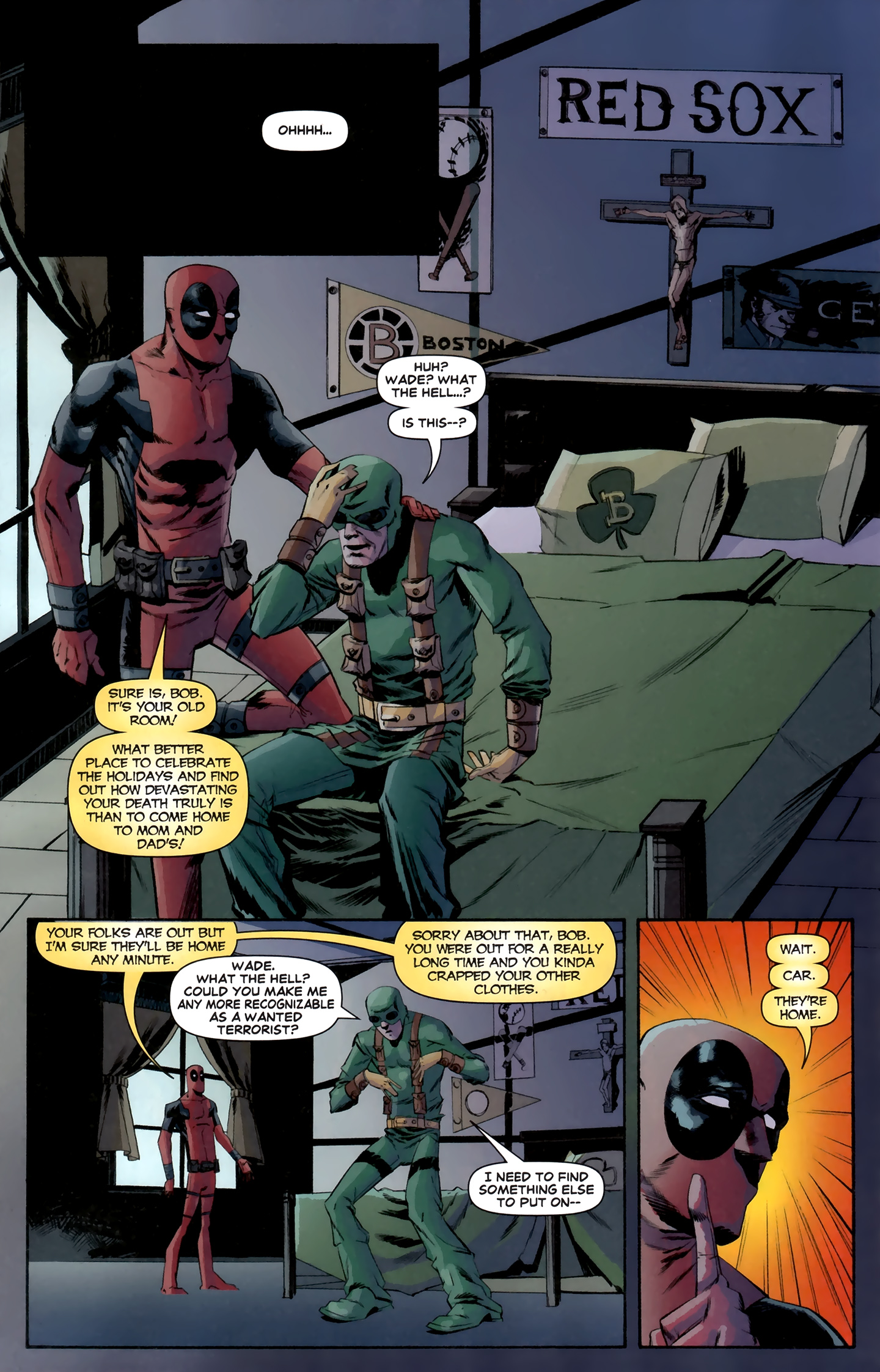 Read online Deadpool MAX X-Mas Special comic -  Issue # Full - 23