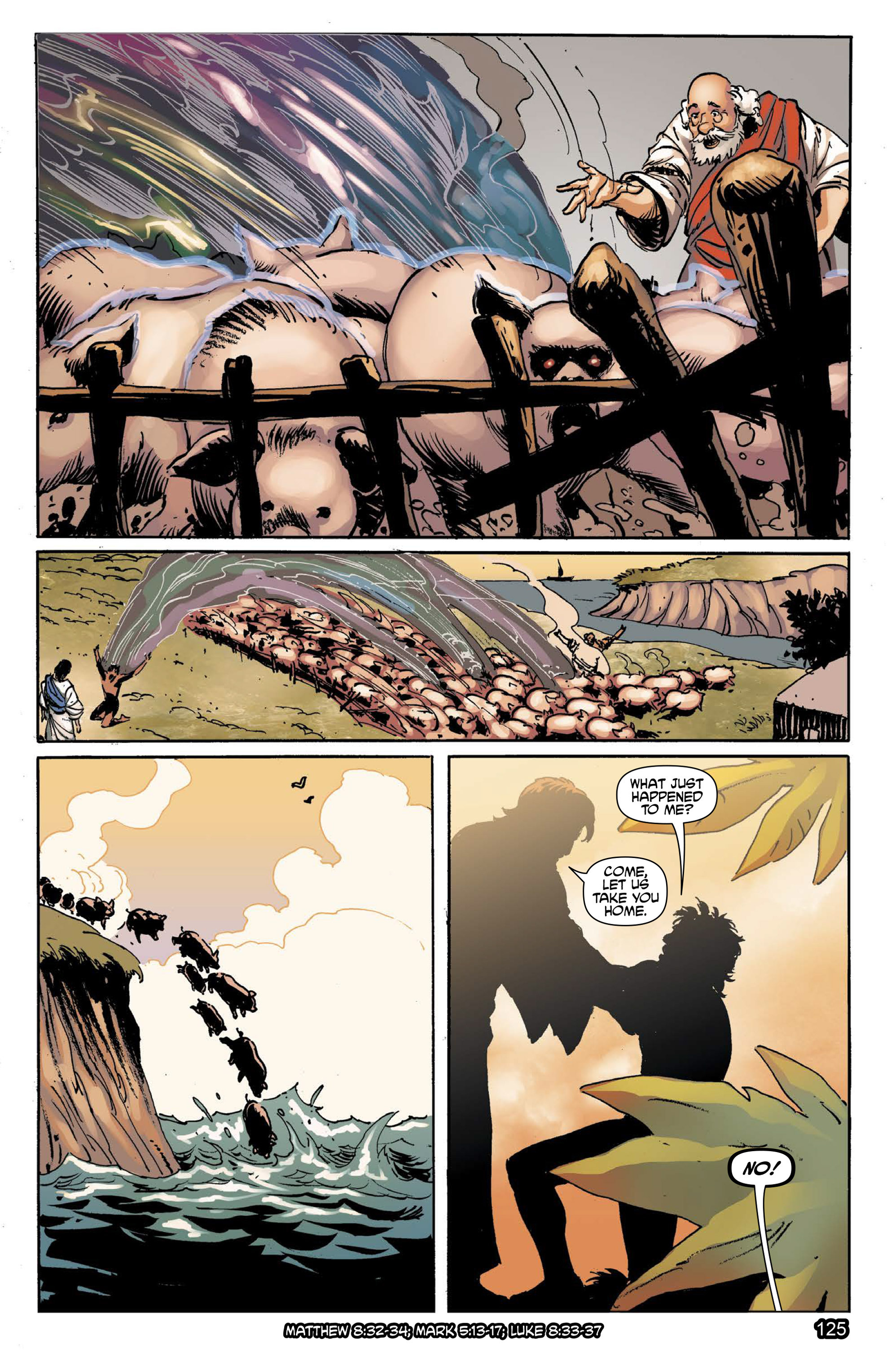 Read online The Kingstone Bible comic -  Issue #9 - 129
