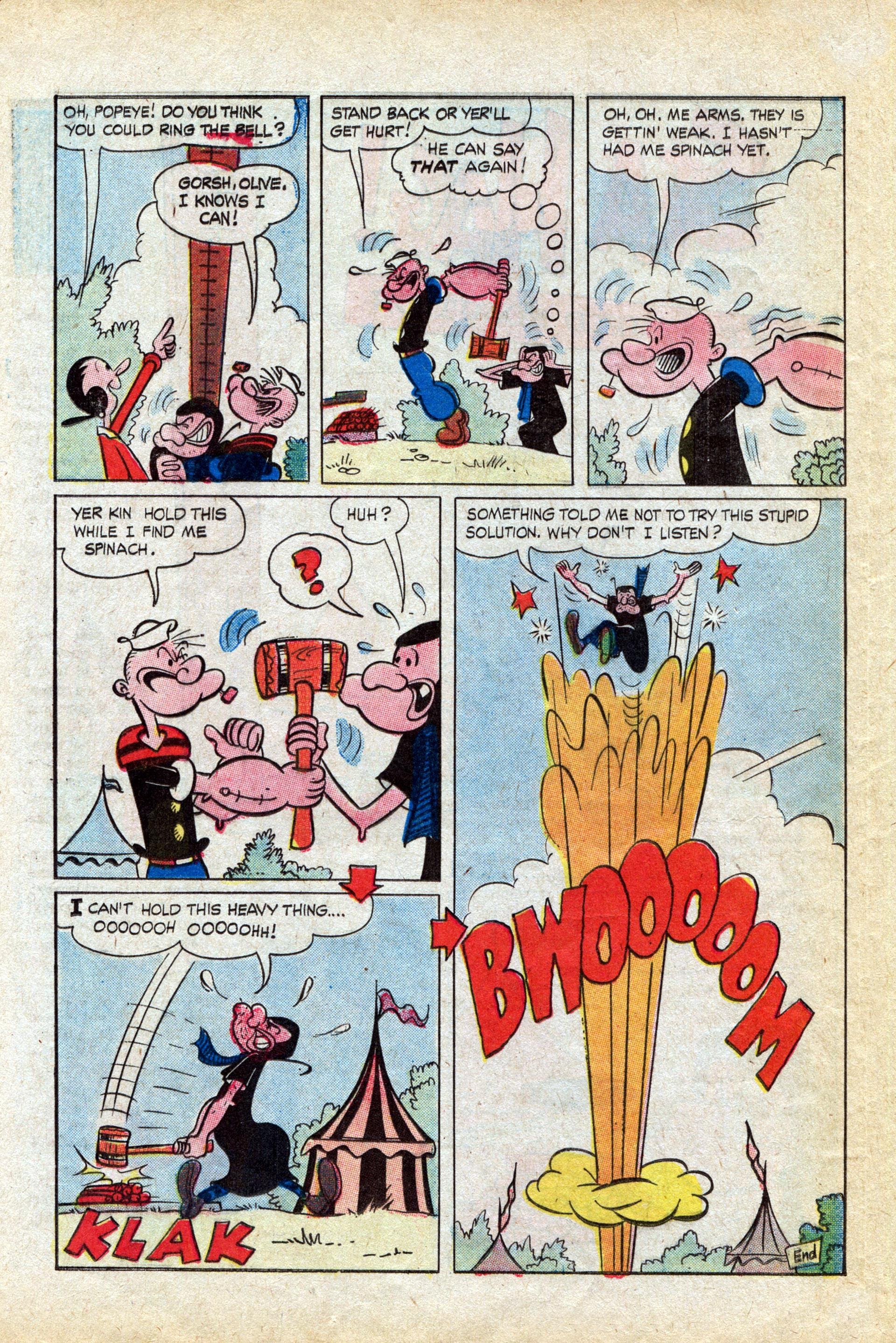 Read online Popeye (1948) comic -  Issue #102 - 16