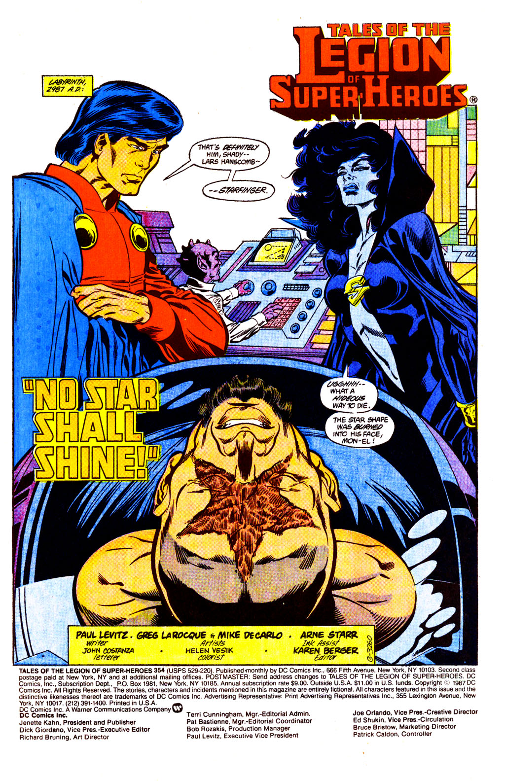 Read online Tales of the Legion comic -  Issue #354 - 2