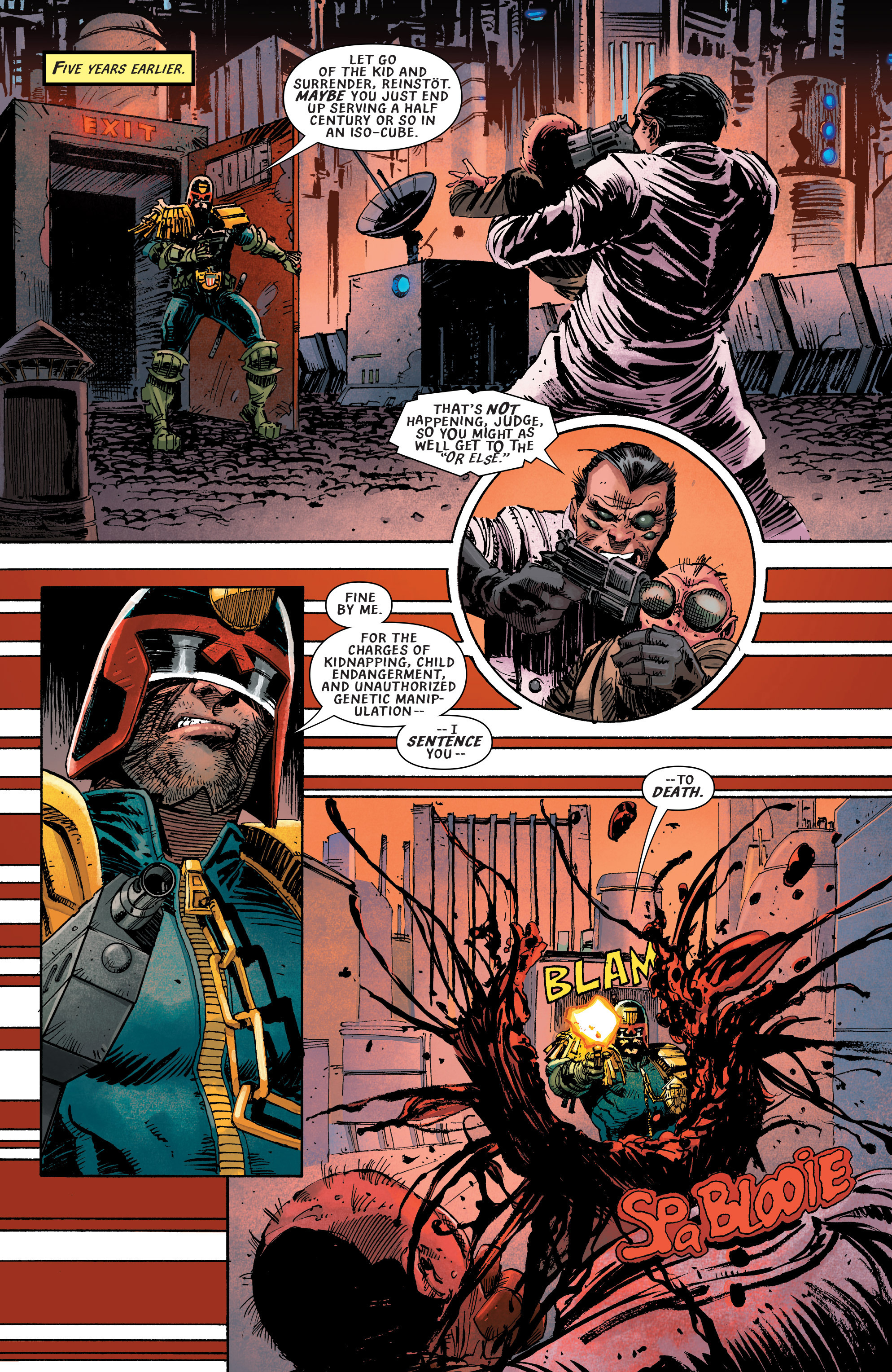 Read online Predator Vs. Judge Dredd Vs. Aliens comic -  Issue #2 - 17