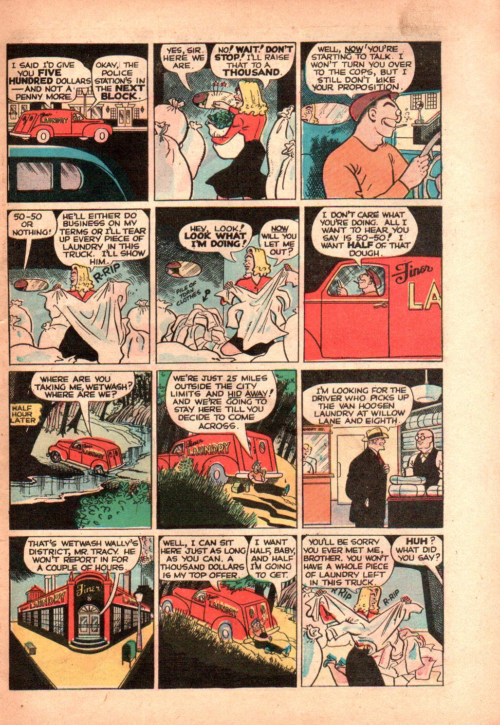 Read online Dick Tracy comic -  Issue #37 - 9