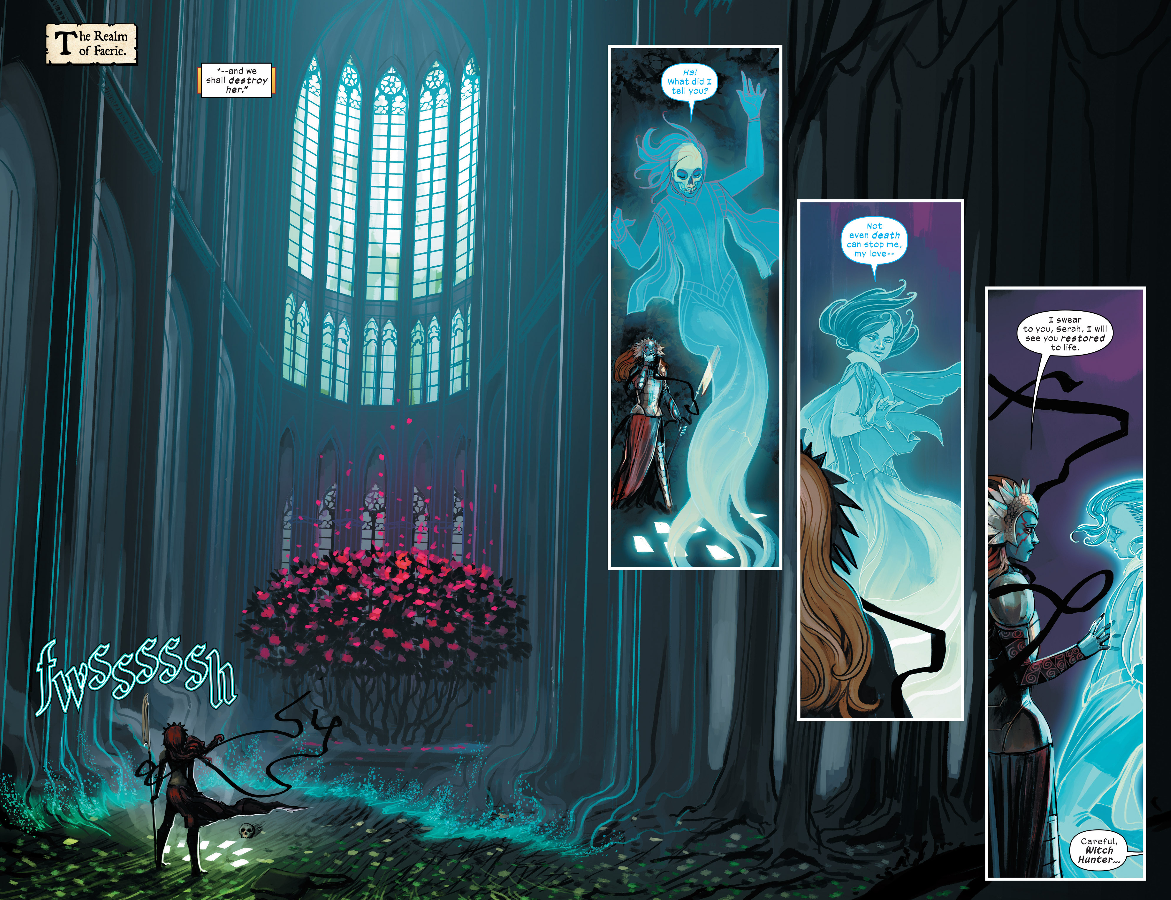 Read online 1602 Witch Hunter Angela comic -  Issue #4 - 4