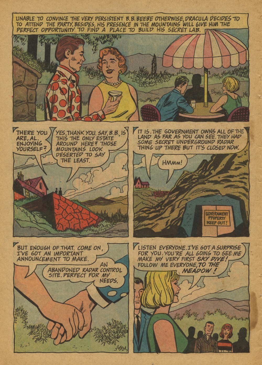 Read online Dracula (1962) comic -  Issue #4 - 6